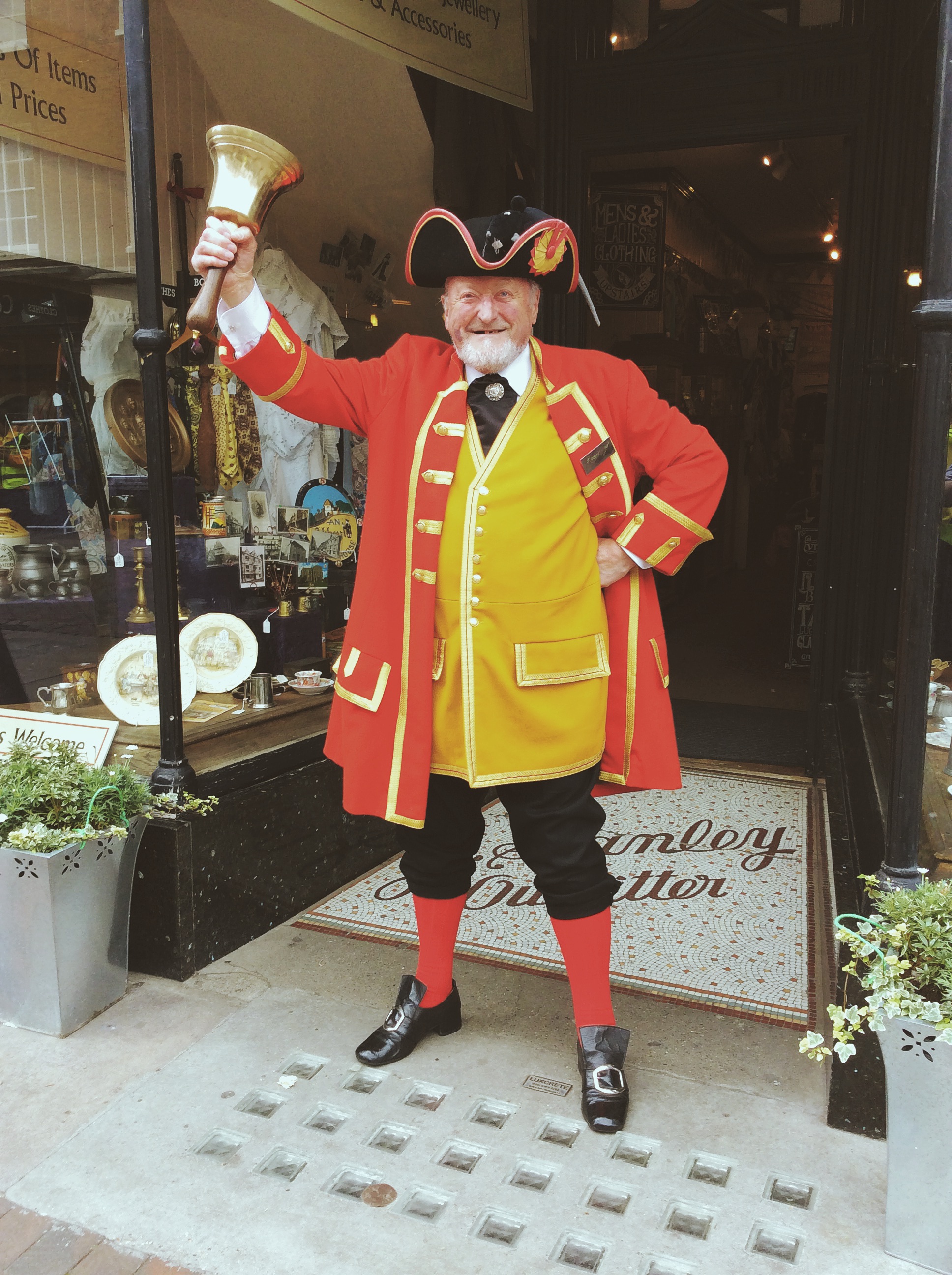 Mr Robin Burford - Rochester's wonderful Town Crier