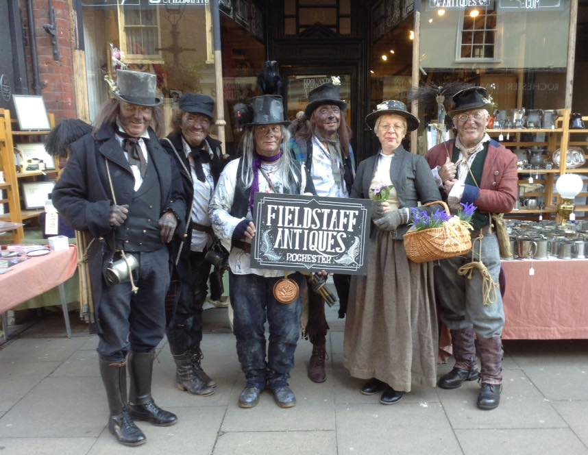 Larraine Stevens, Kevin Hand, David Hooper, Malcolm and Sue & Steve Martin