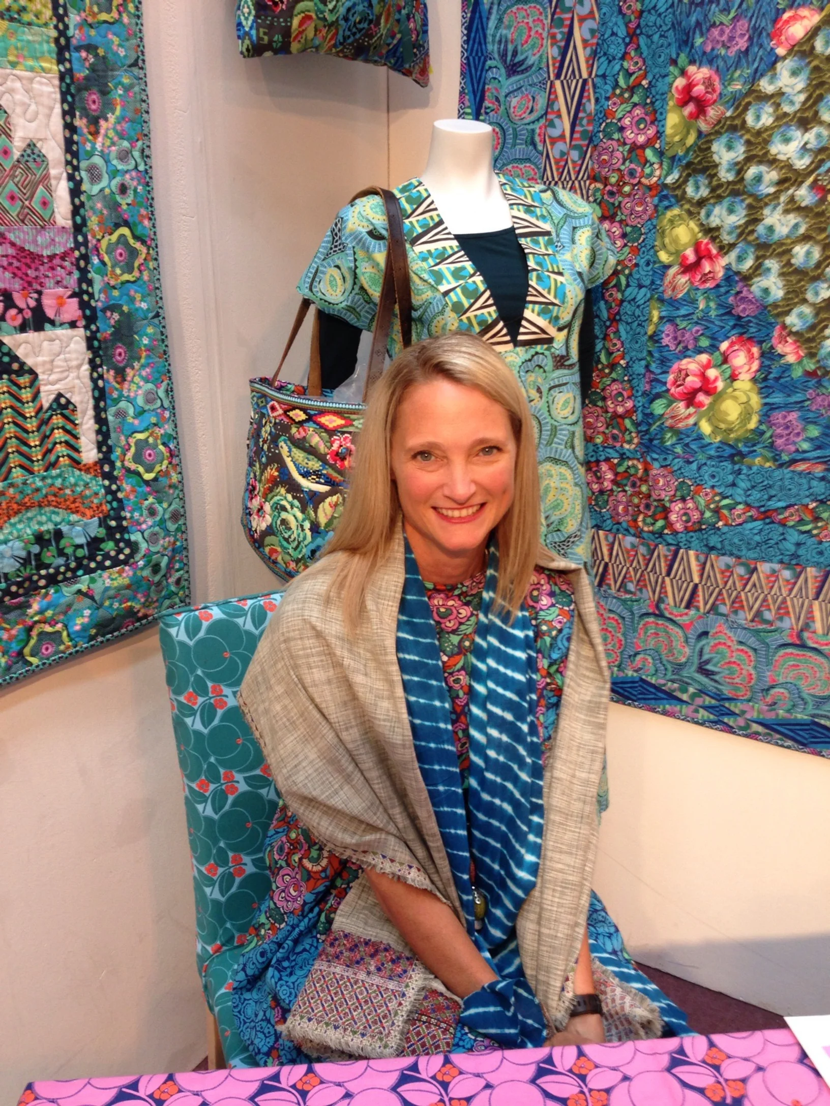 Amy Butler, Festival of Quilts 2014