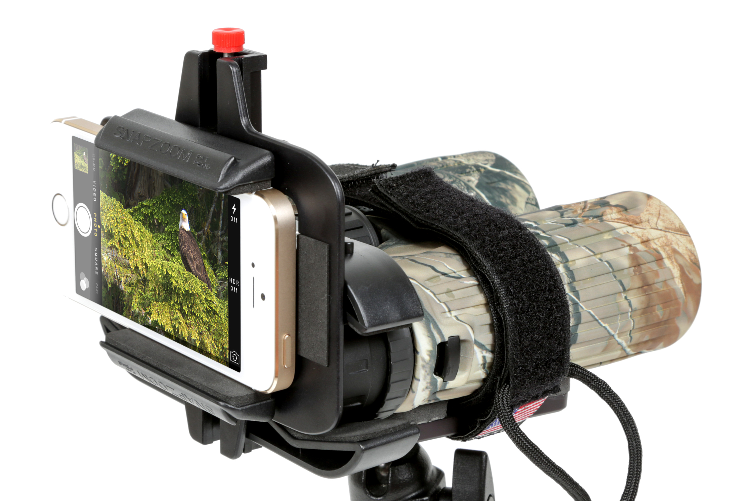 snapzoom universal binocular tripod mount