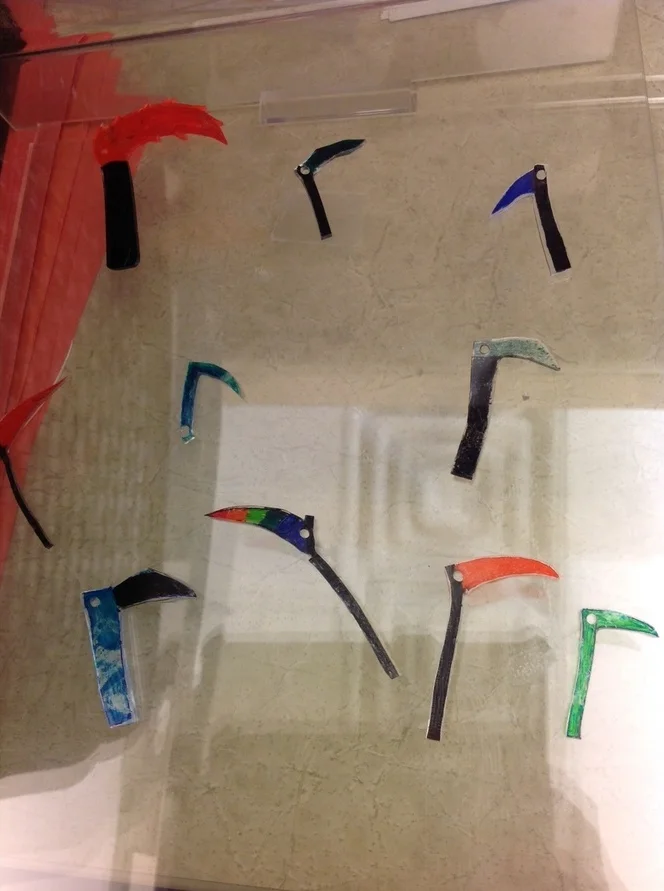 Shrinky Dink Scythes