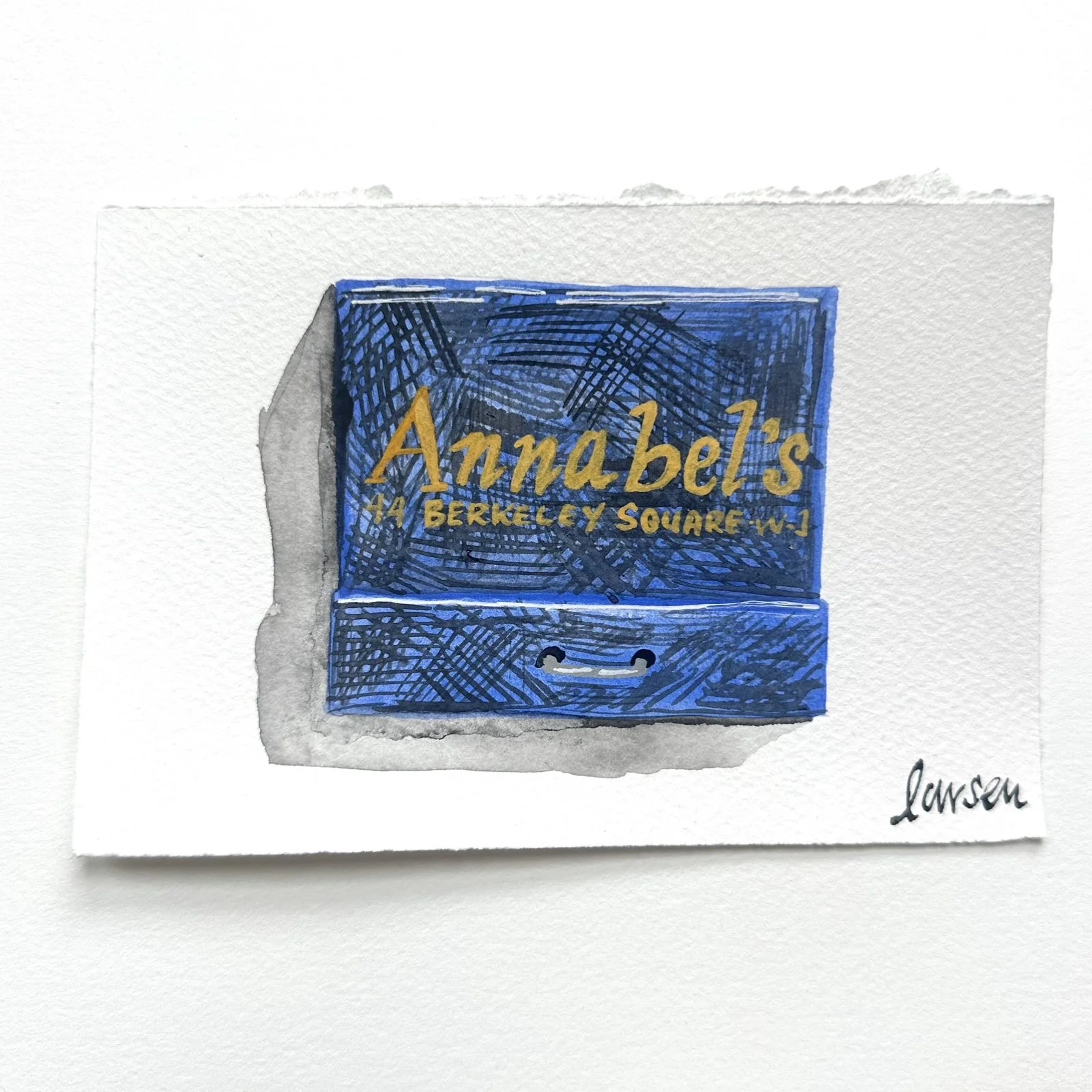 Annnabels Matchbook Painting
