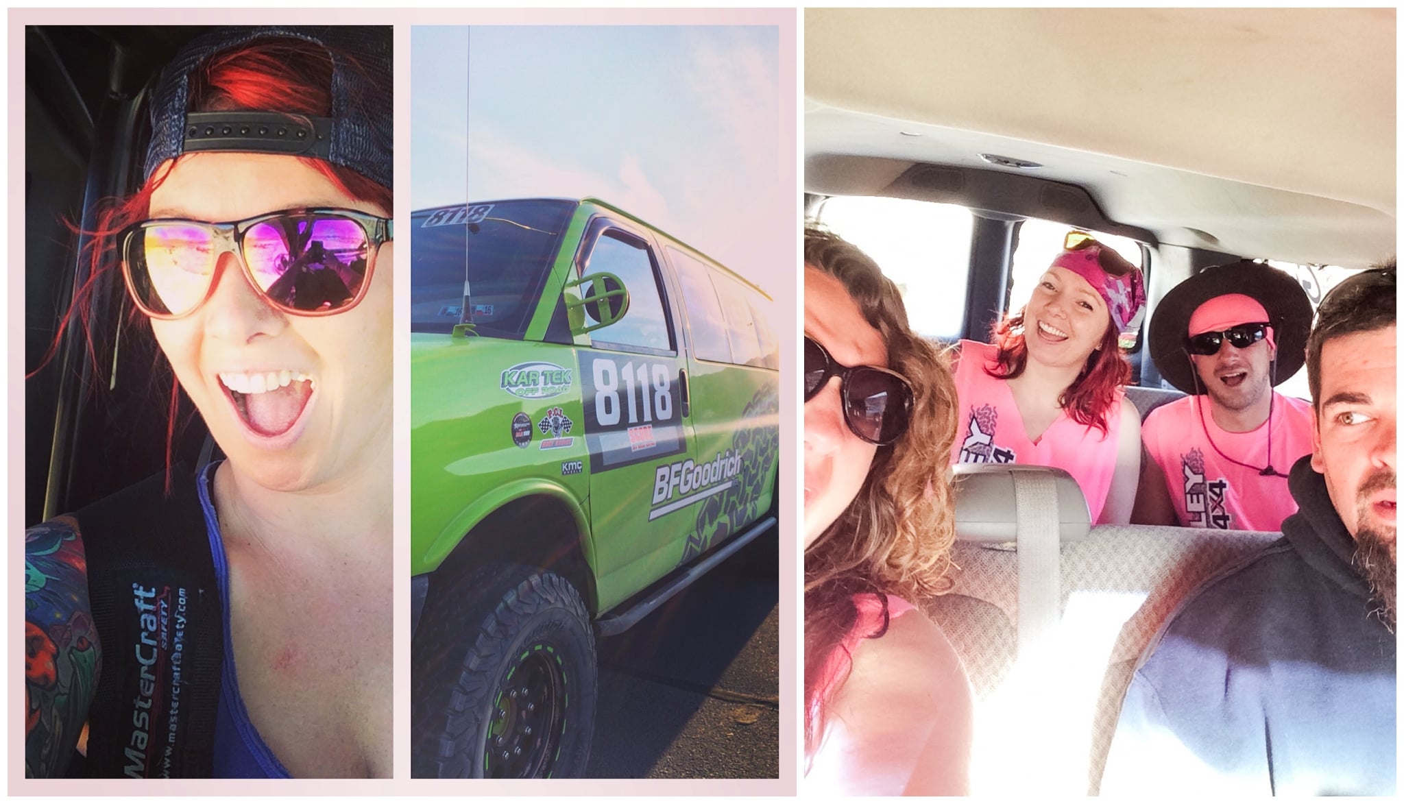 I got to drive the Quigley 4wd BAJA 1000 race van on my birthday! 