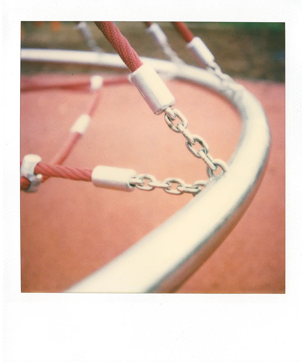 impossible blend film: original polaroid 600 with added pack filter.