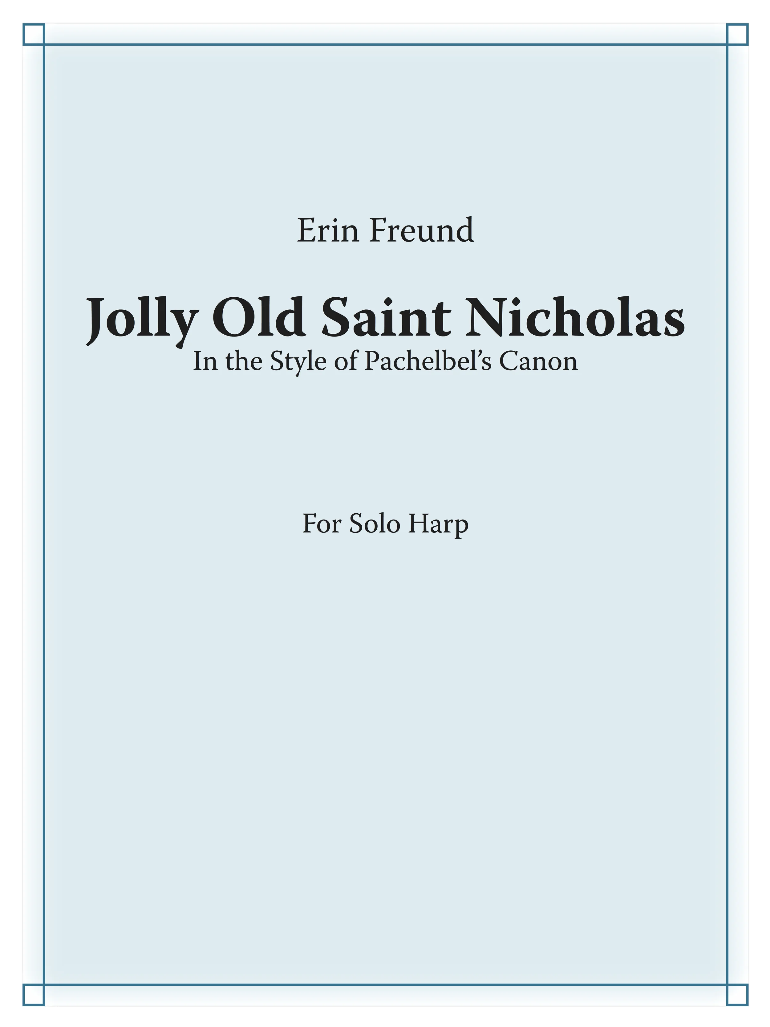 Jolly Old Saint Nicholas in the Style of Pachelbel's Canon page 1.jpg