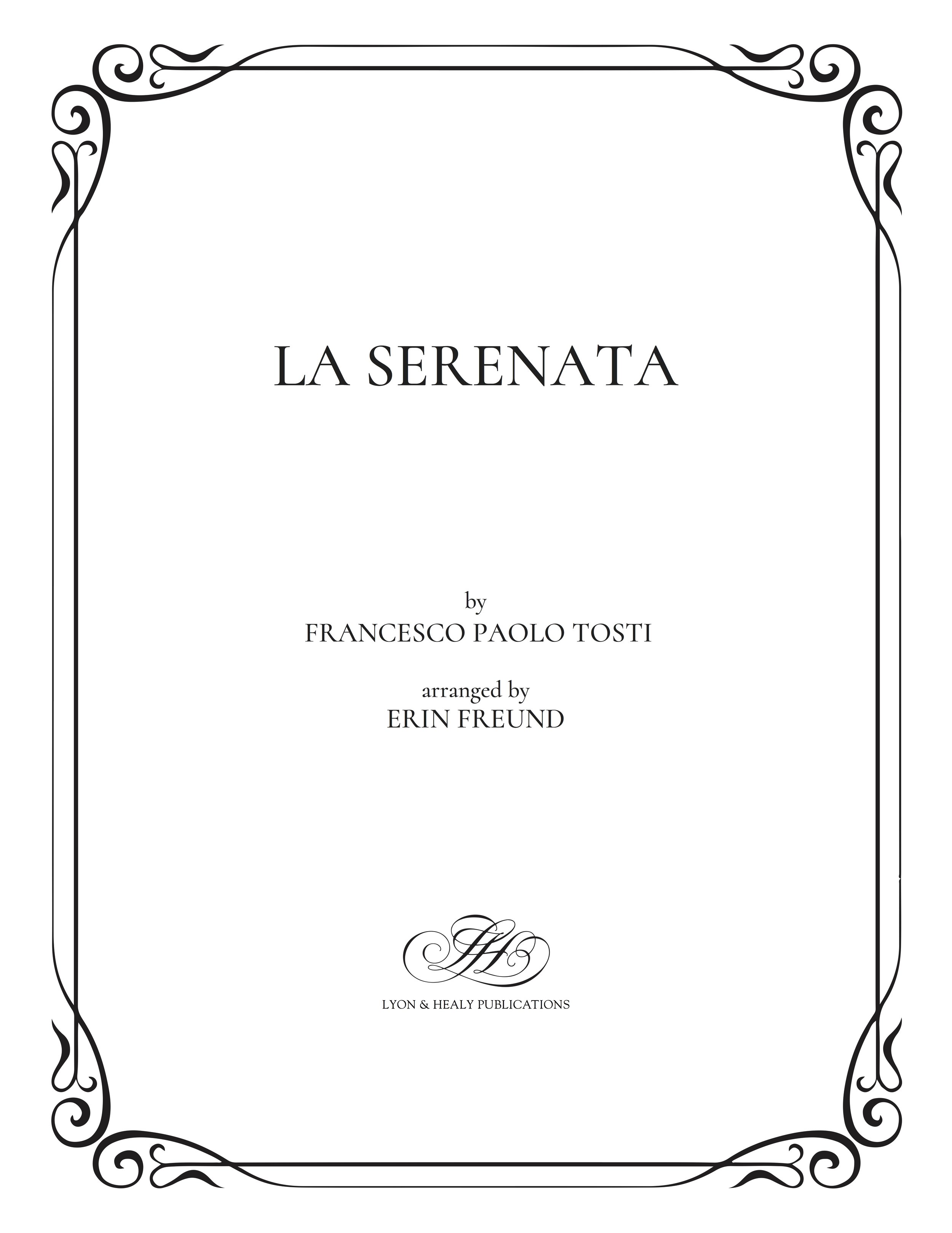 La Serenata - Tosti-Freund cover.jpg