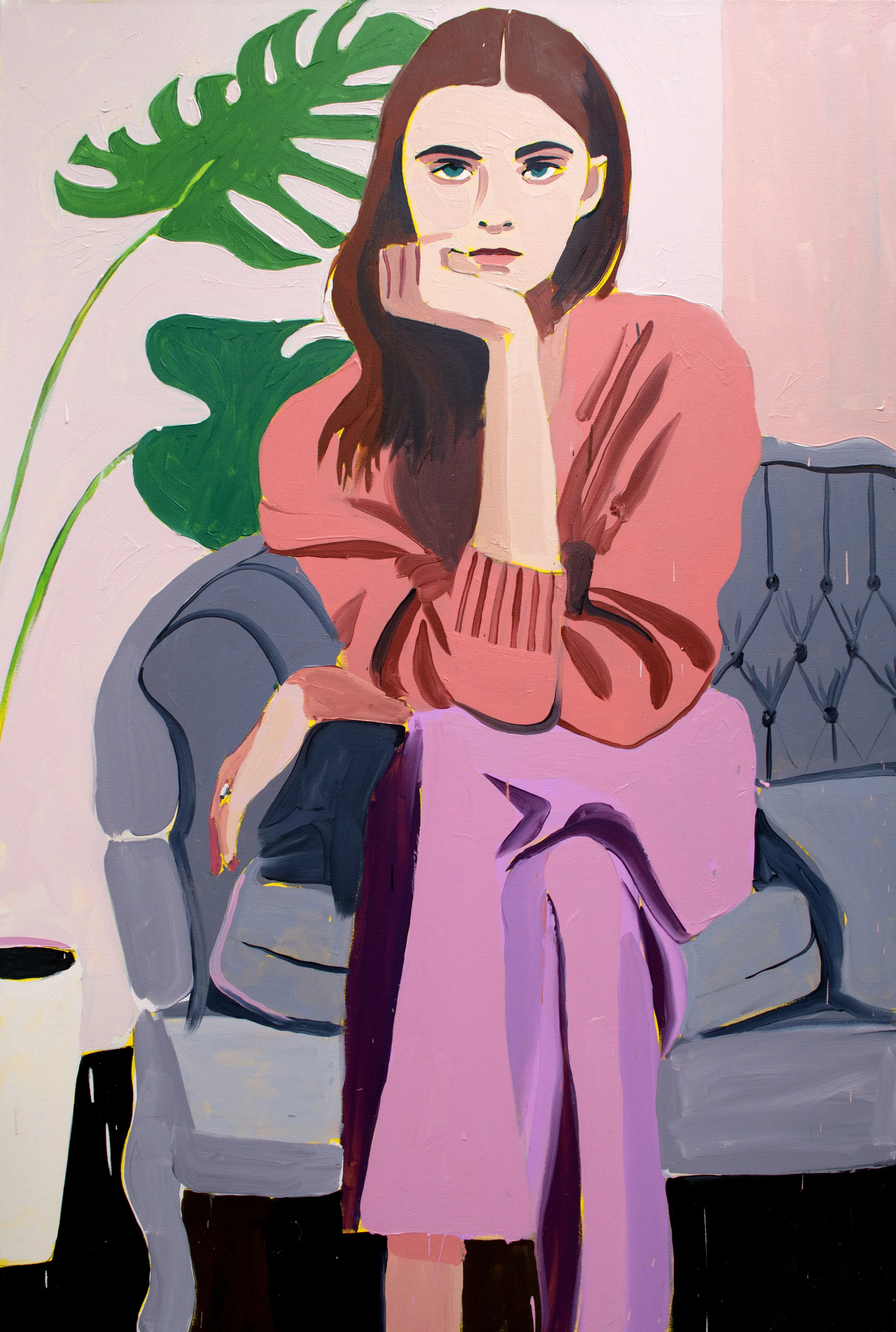 Woman on Sofa