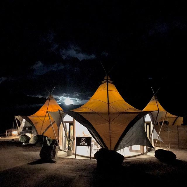 Found a campsite that is a little more elaborate than our usual style! #fancy #glamping #undercanvaszion @undercanvasofficial