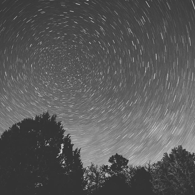 I&rsquo;m so grateful to live near dark skies! #southernutah #zion #optoutside #stargazing