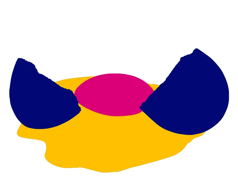   Balance (Golden Yellow, Rose, Navy Blue)  ,&nbsp; 2012, Silkscreen,&nbsp;8½" x 11"  &nbsp; 