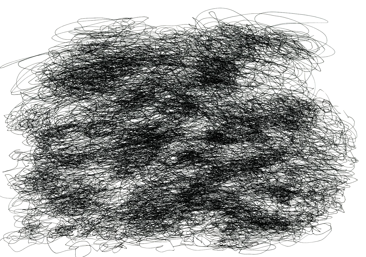   The A Train from 206th St to Lefferts Blvd, some people call that crazy, a lot of crazy things are called art,  2010, Ink on paper, 11" x 14" 