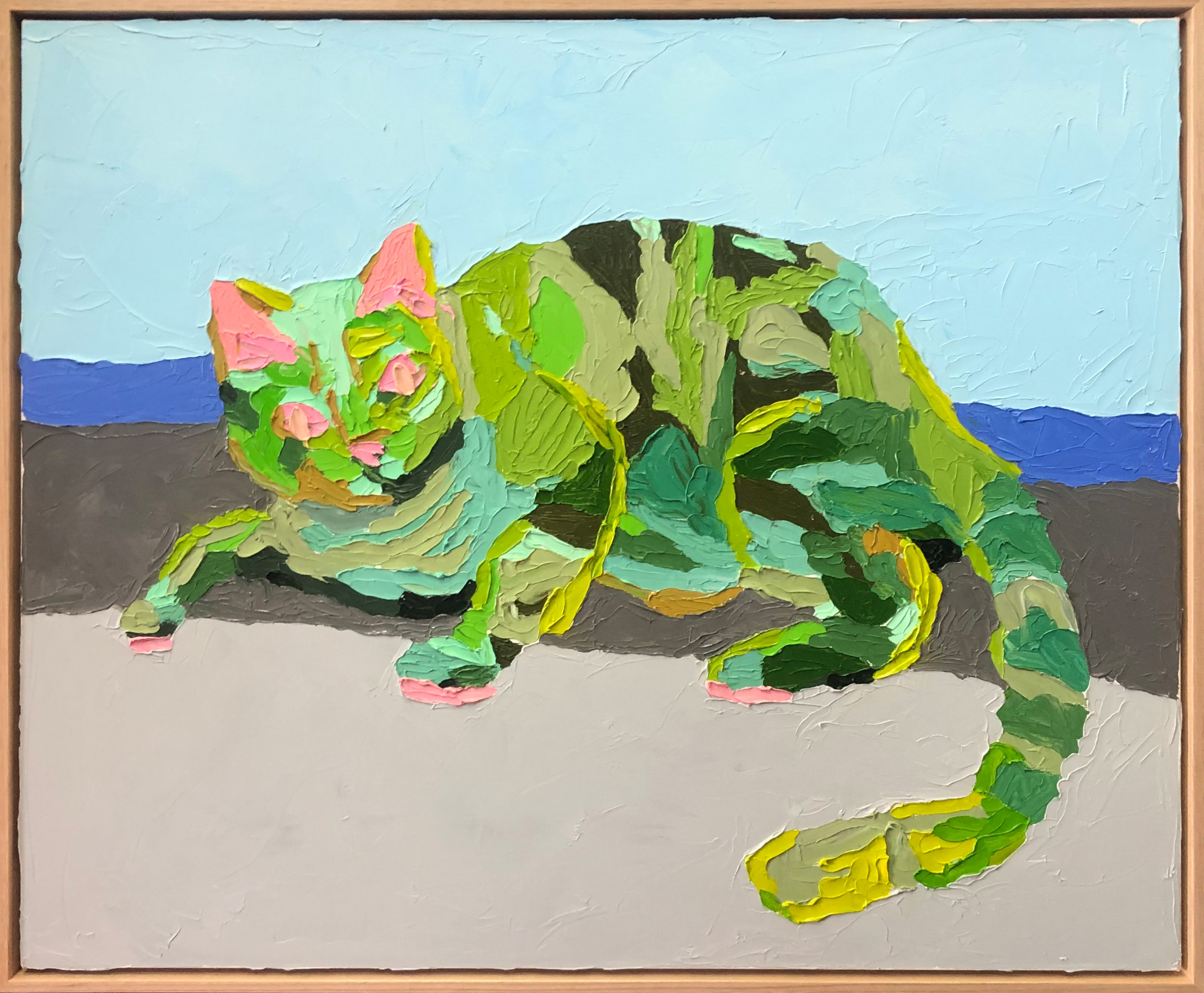 big green puss