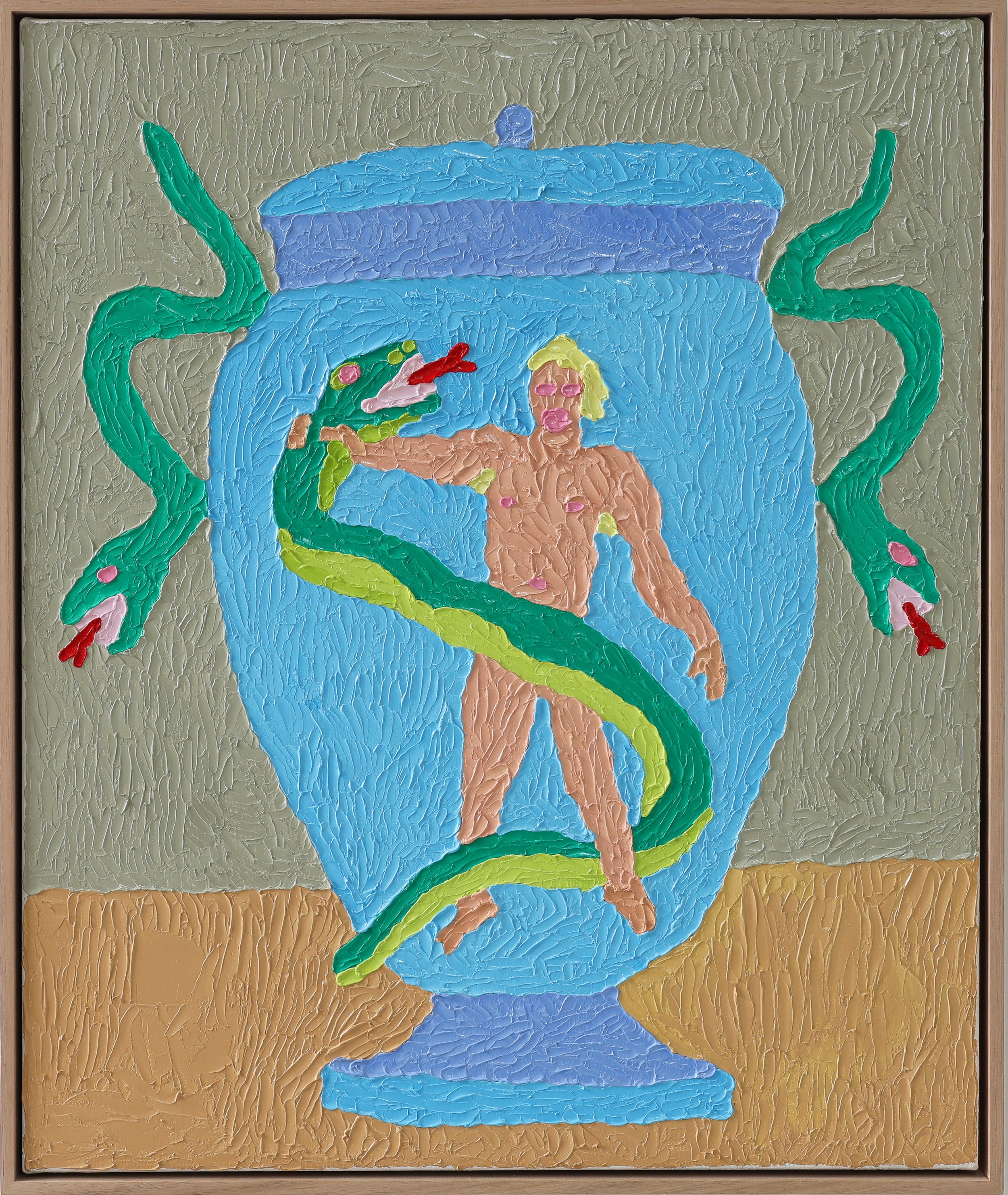 serpent python urn