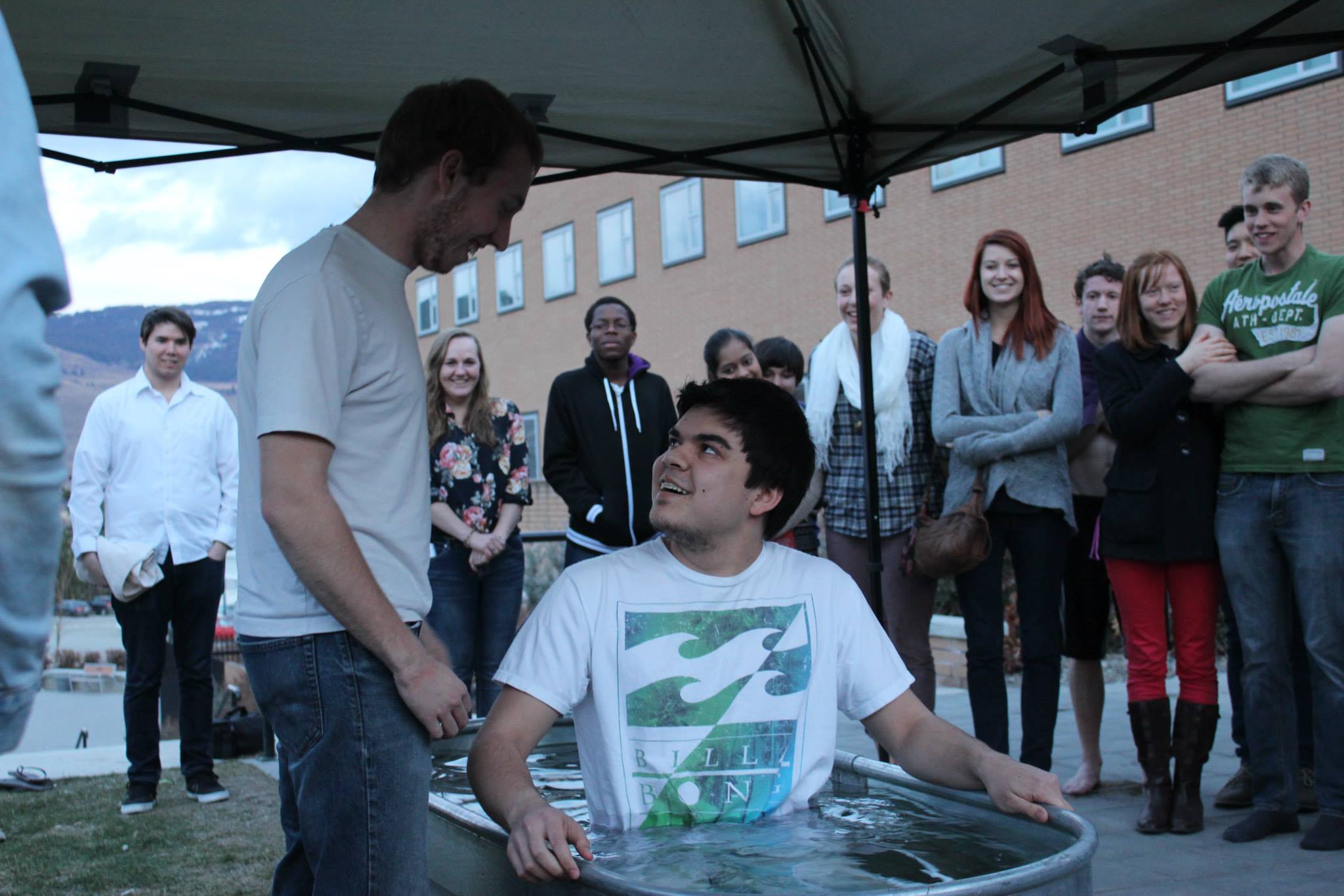 Karl's baptism!