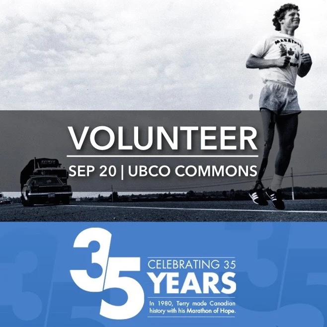 Volunteer for Terry Fox Run