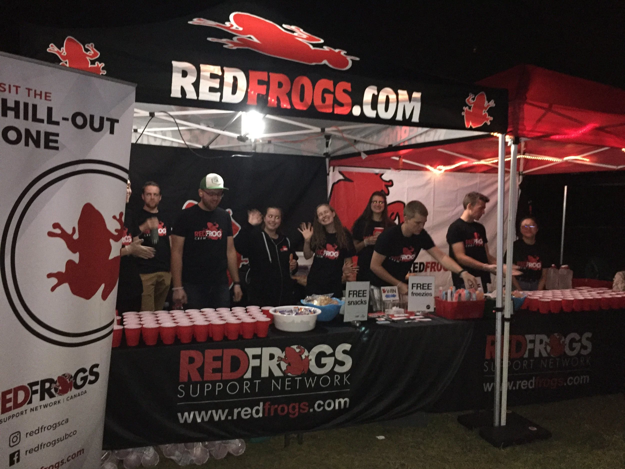 Red Frogs @ White T-Shirt Party
