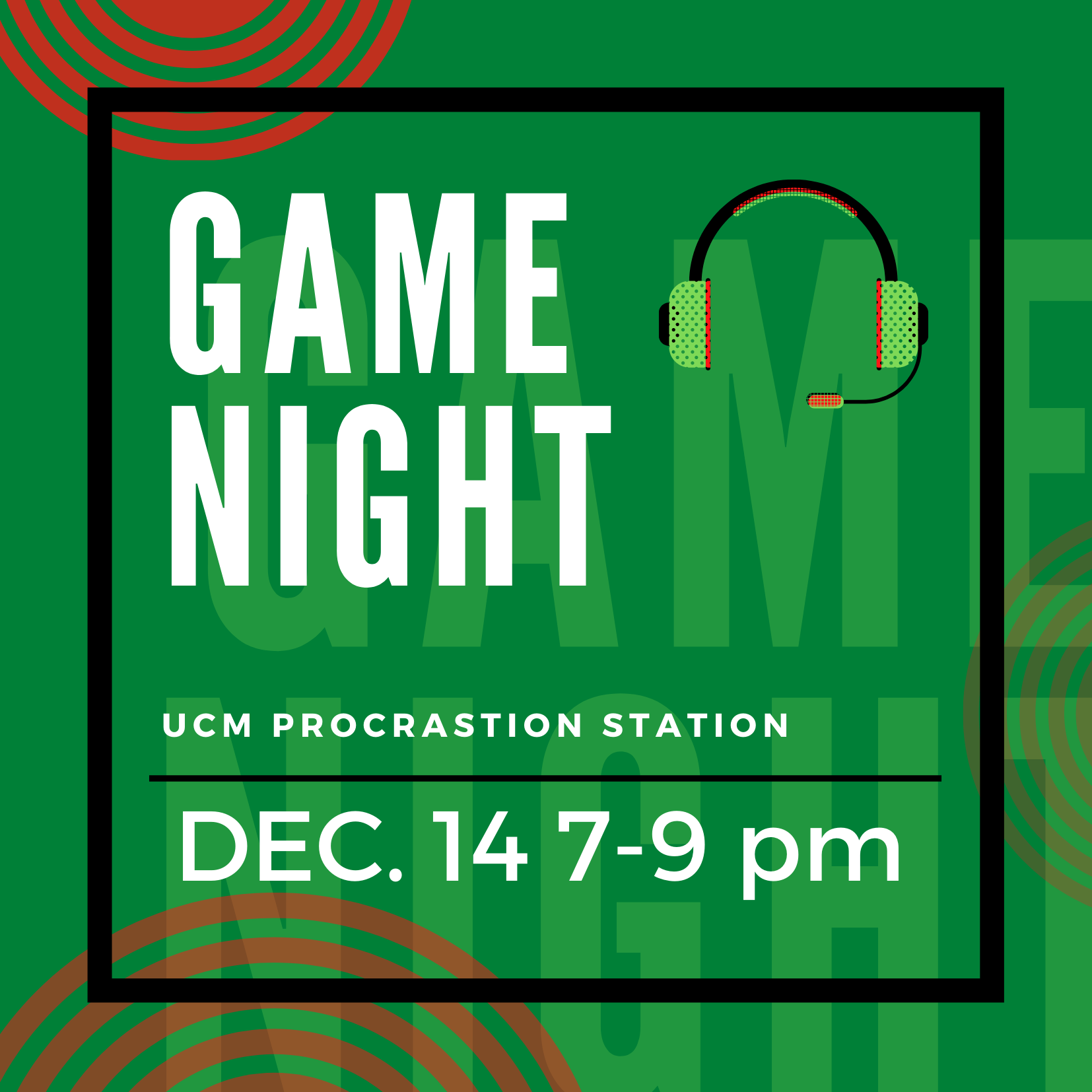 Games Night Procrastination Station