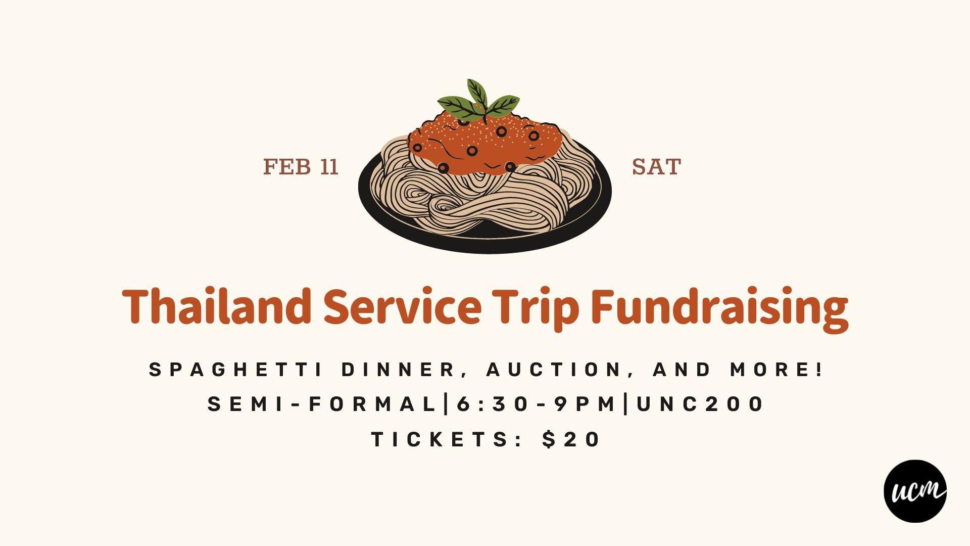Thailand Service Trip Fundraising