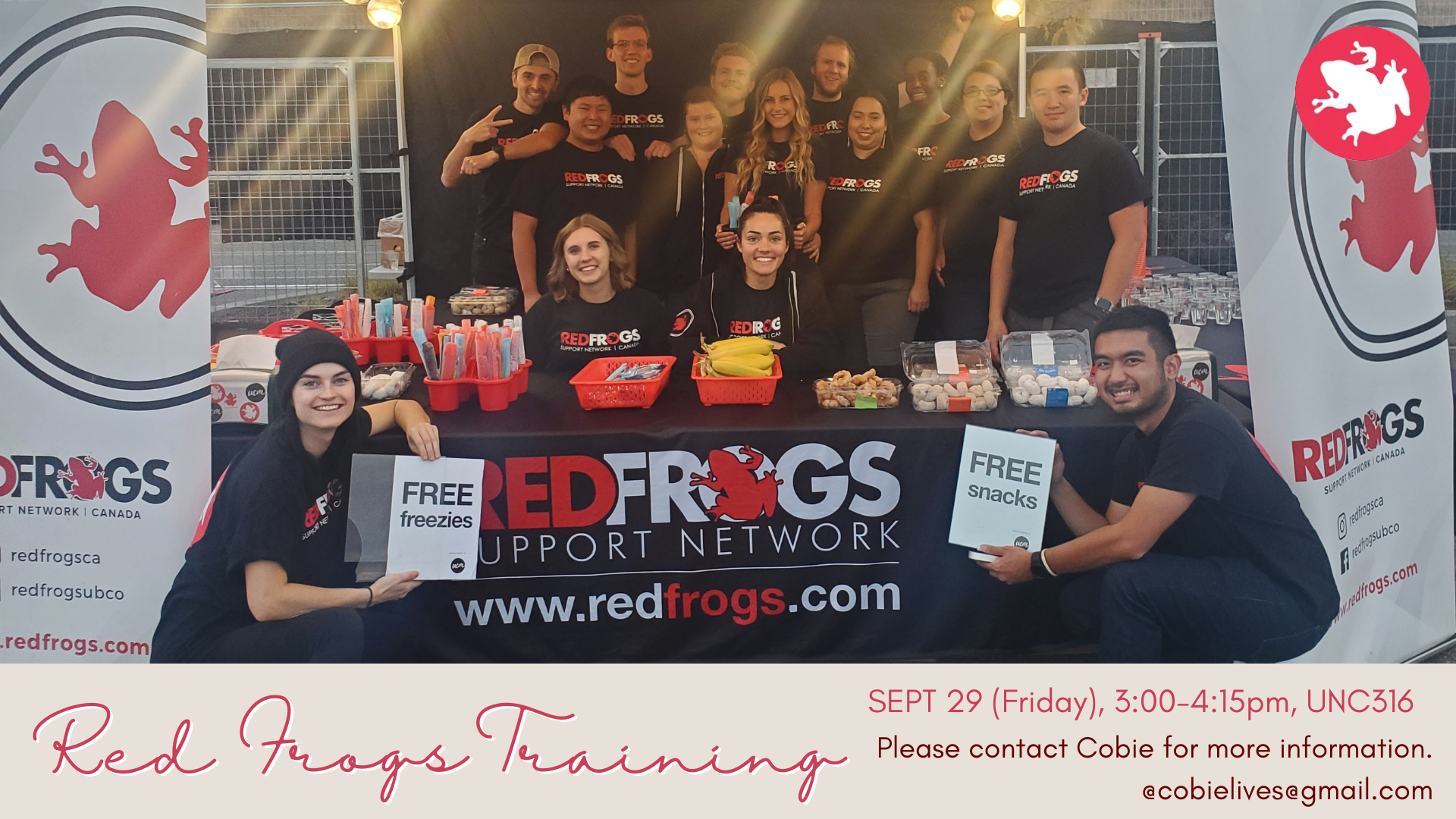 Red Frogs Training