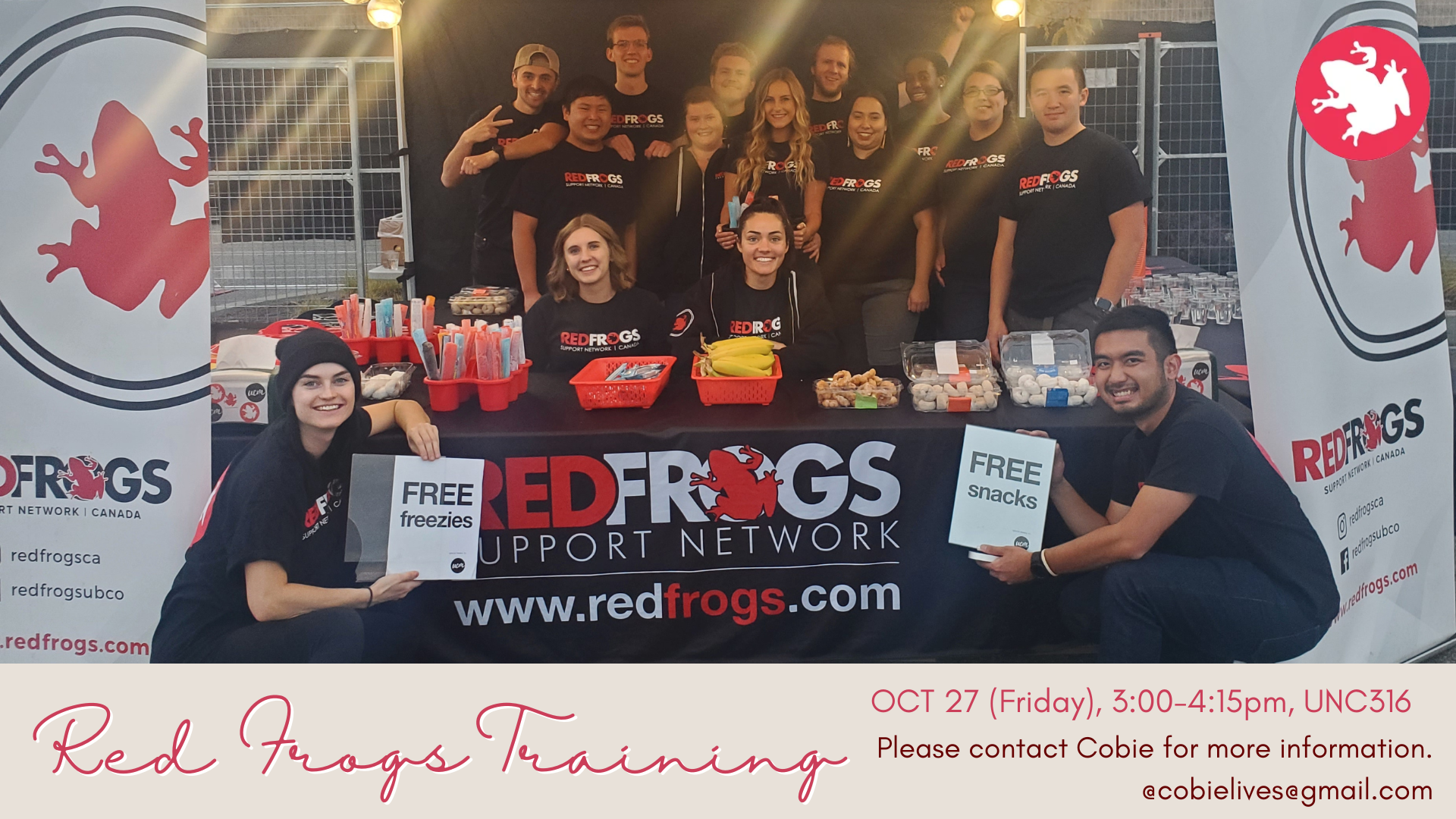 Red Frogs Training