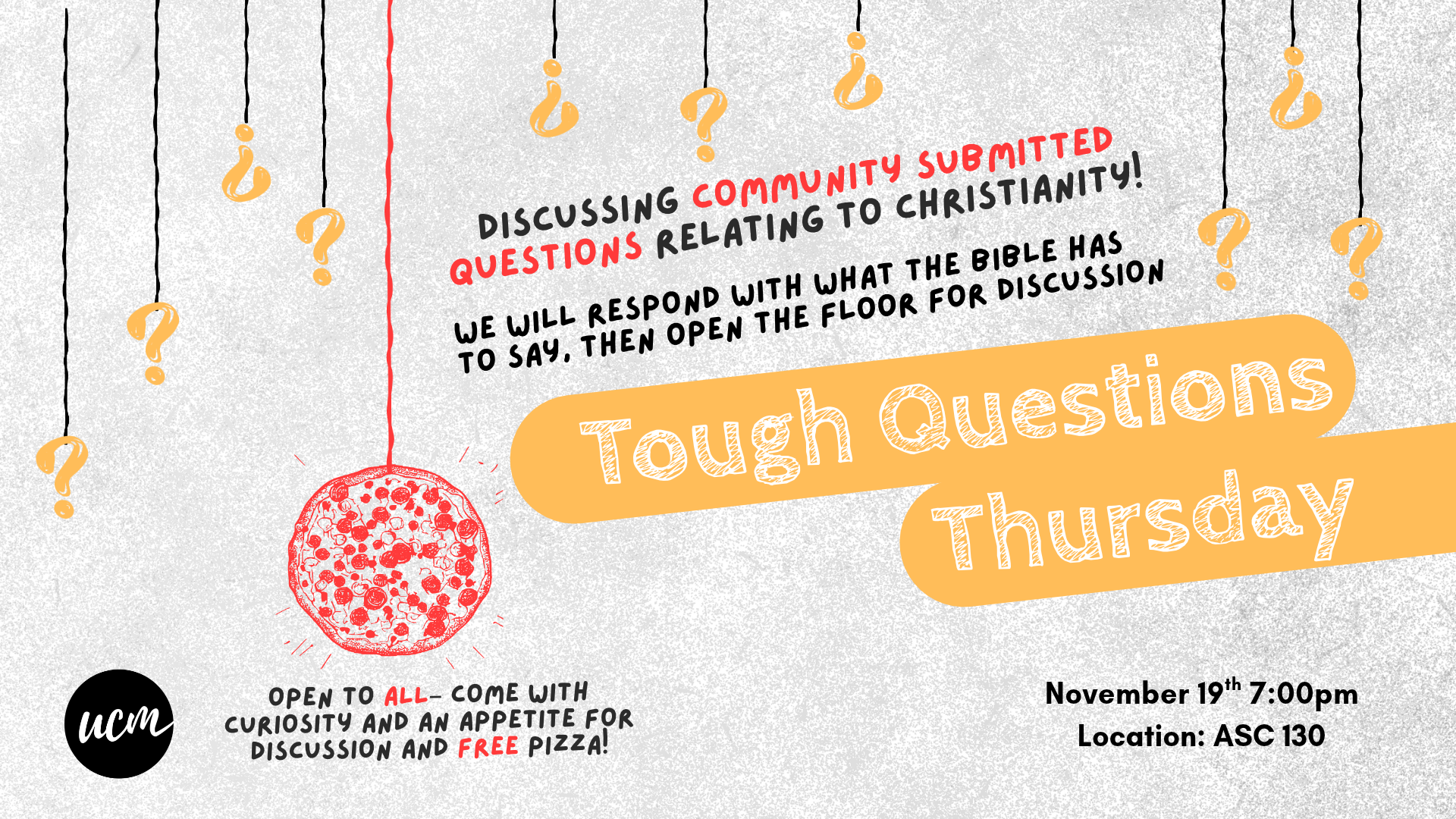 Tough Questions Thursday (TQT)