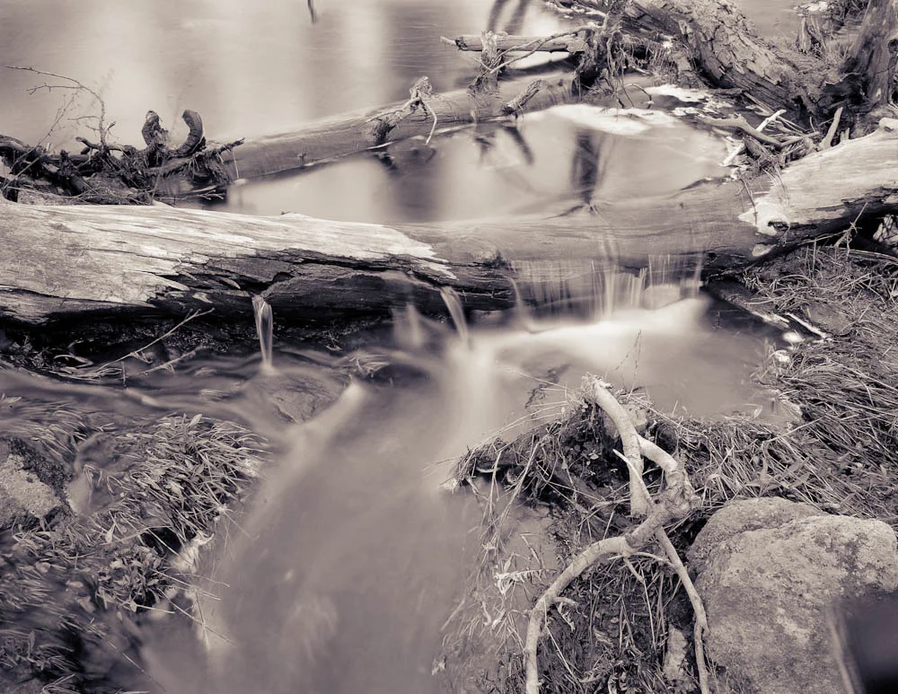 Intermittent Stream From Winter Runoff, Island Park, Idaho, 2002
