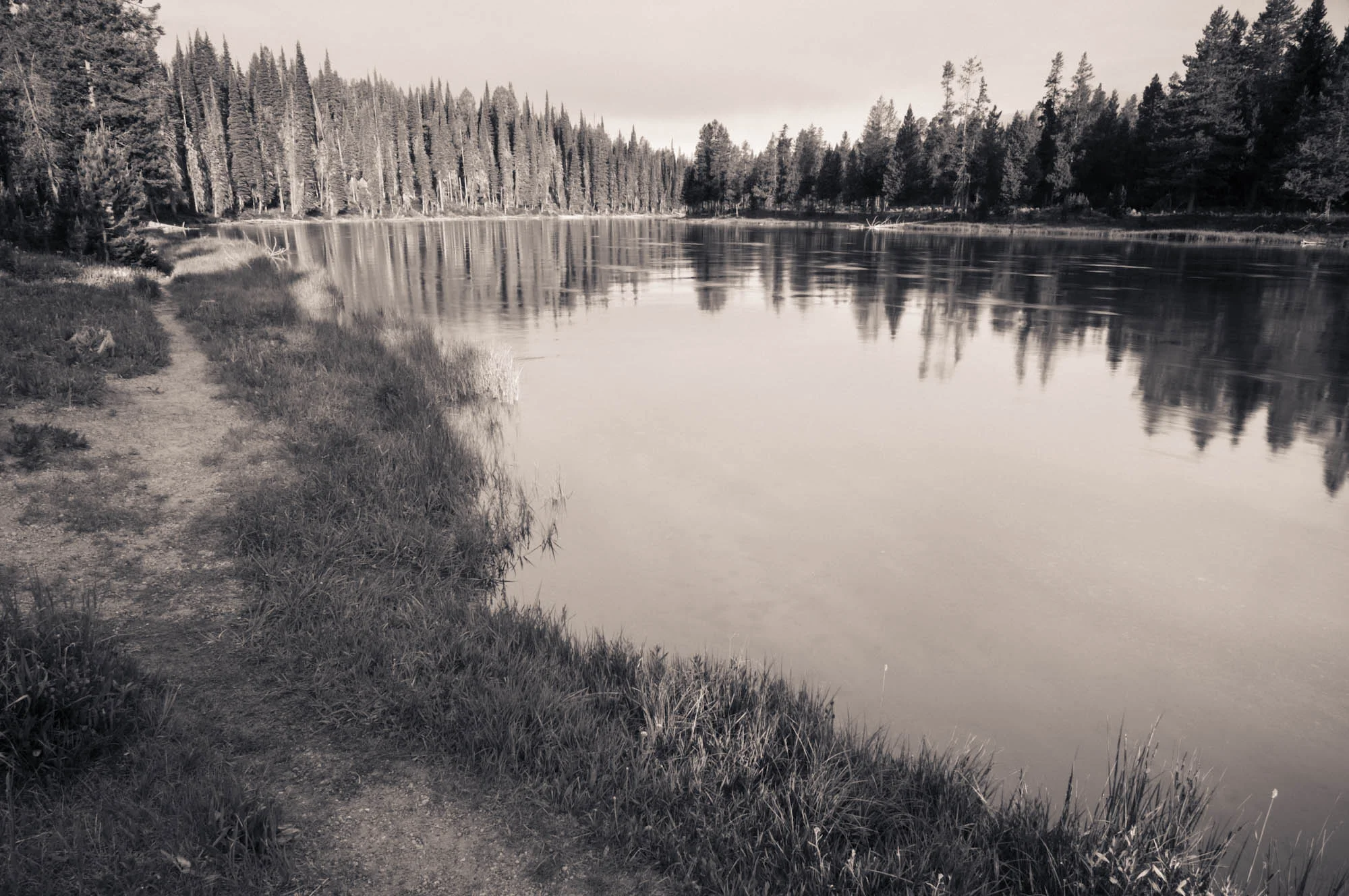 Sunrise, Coffee Pot Campground, Island Park, Idaho, 2013
