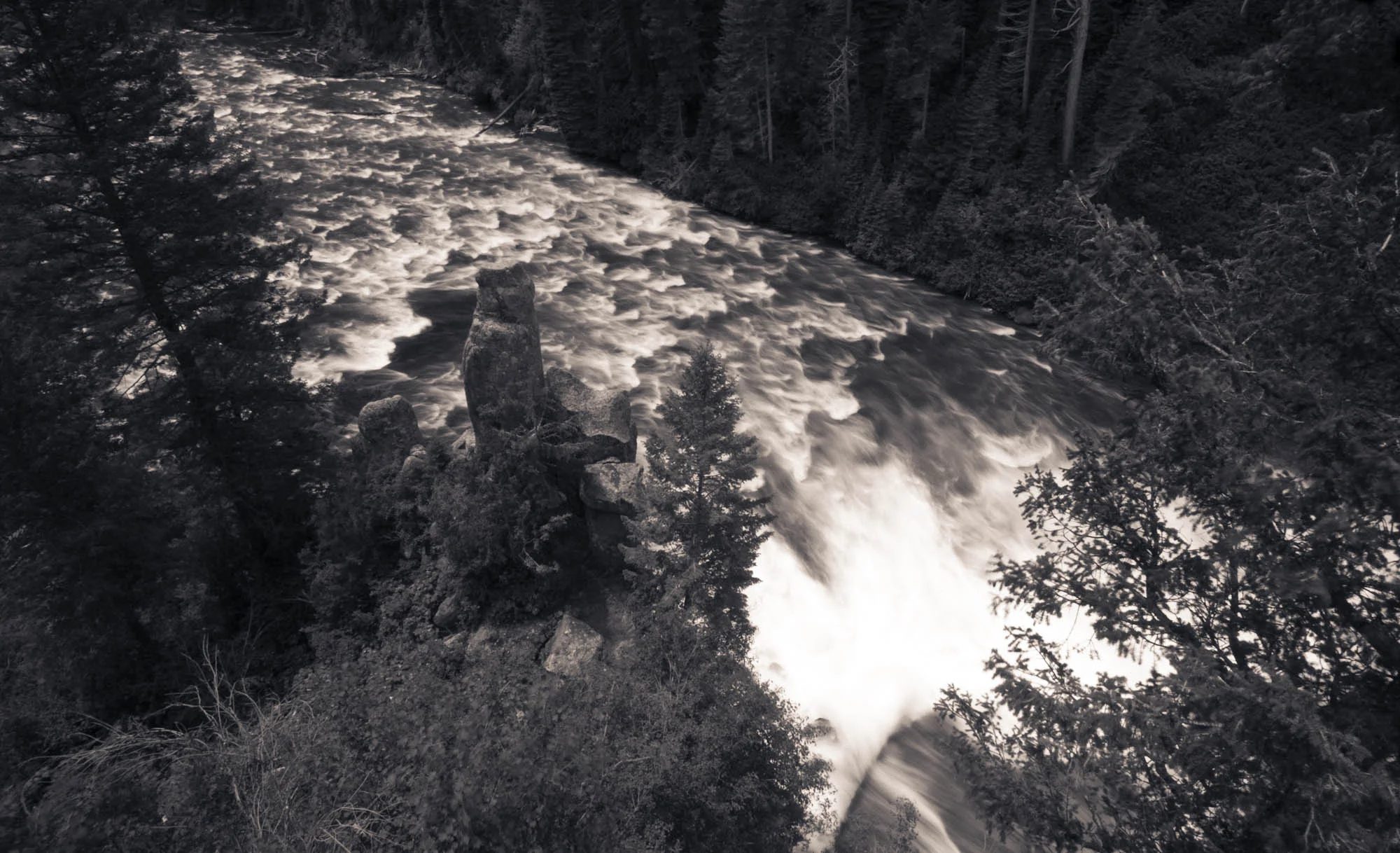 Henry's Fork Below Upper Mesa Falls, Idaho 2013