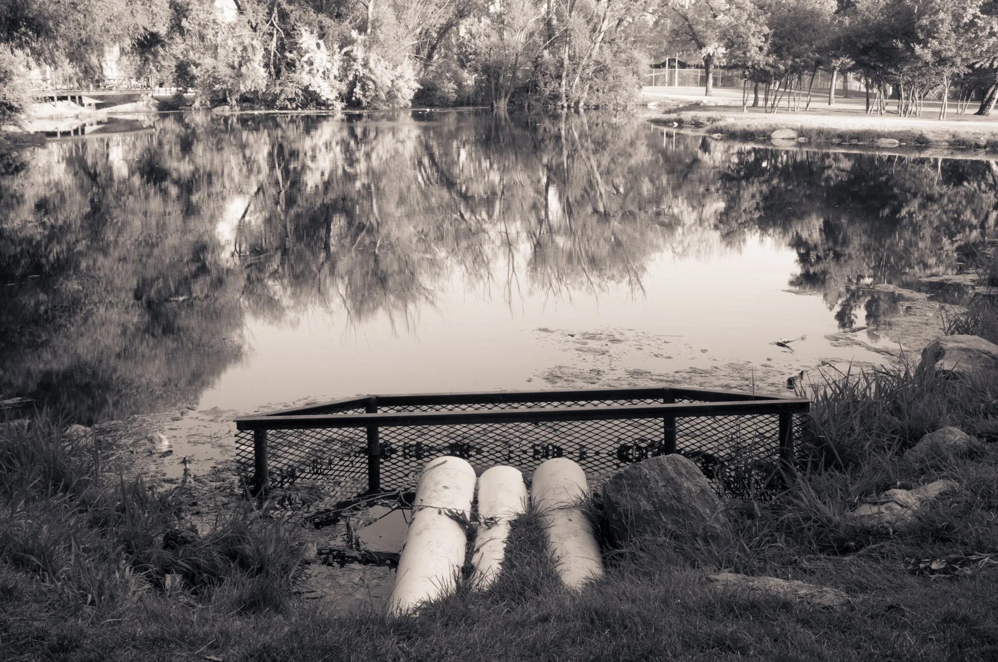 Community Fishing Pond, Willow Park, Logan, Utah, 2008