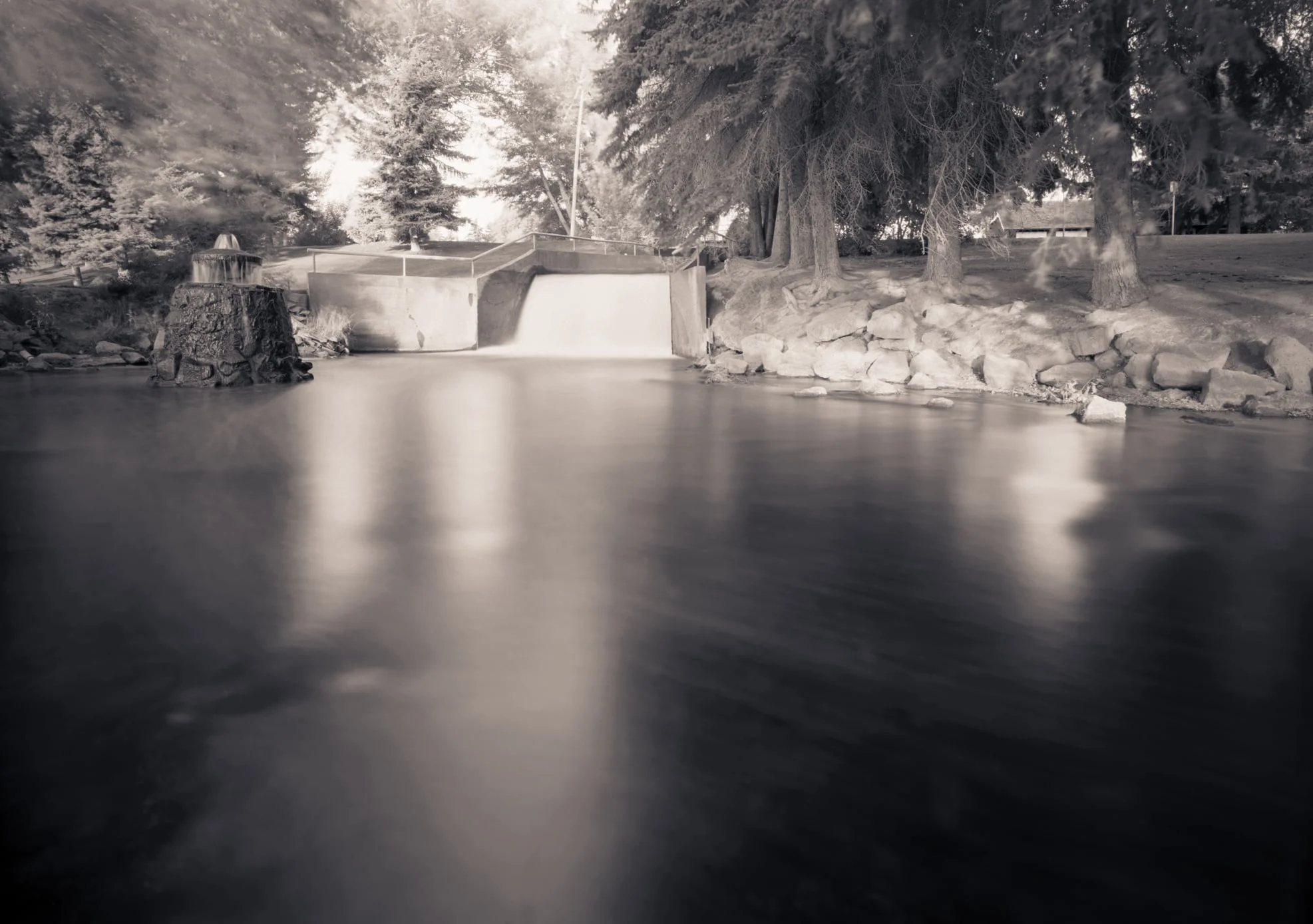 Idaho Canal, Tautphaus Park, Idaho Falls, Idaho, 2005