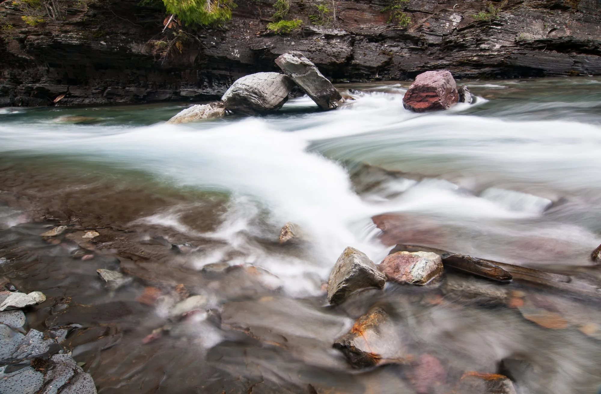 McDonald Creek, Glacier National Park, Montana 2015