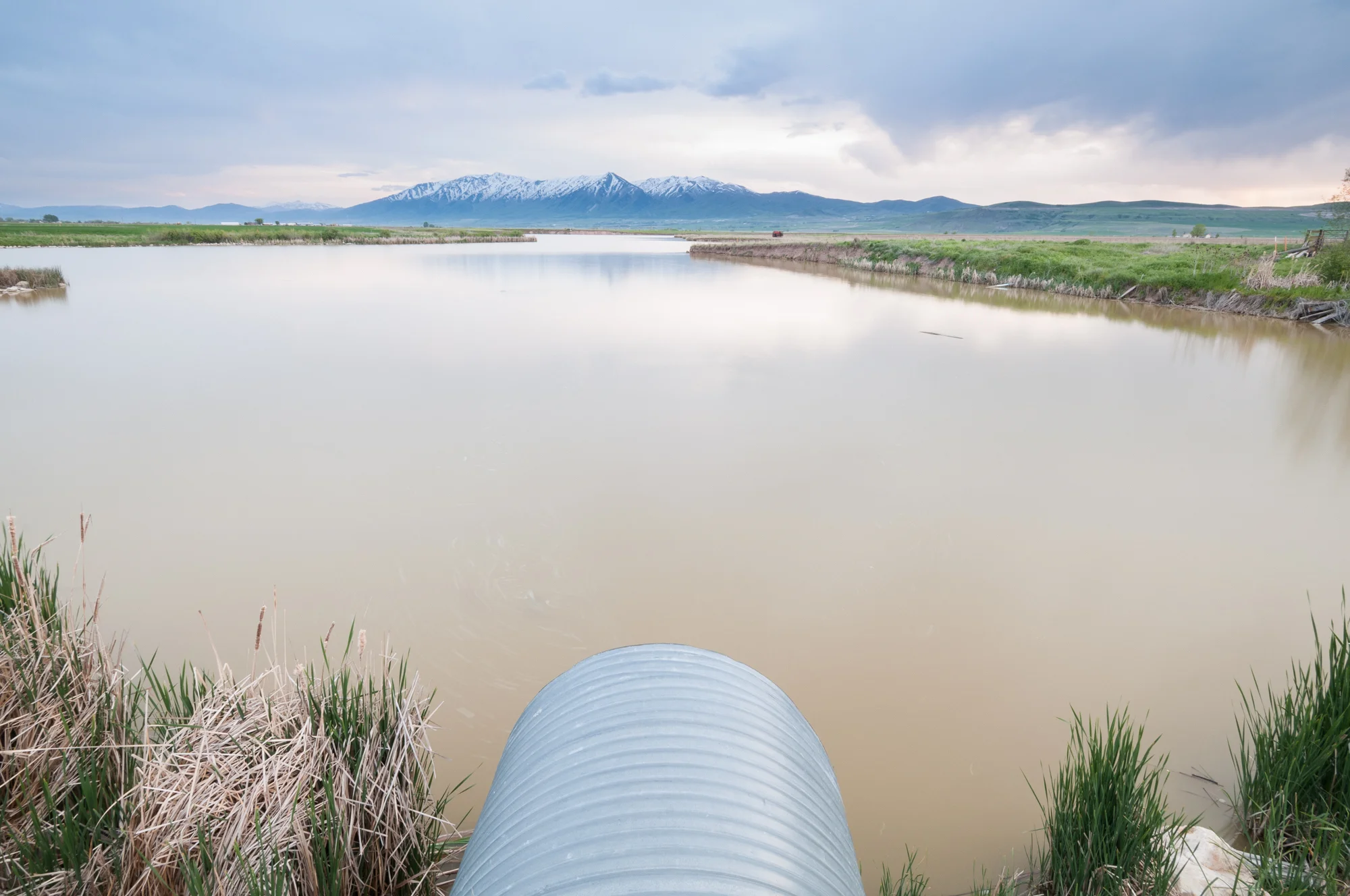 Culvert, Clay Slough, Utah, 2016