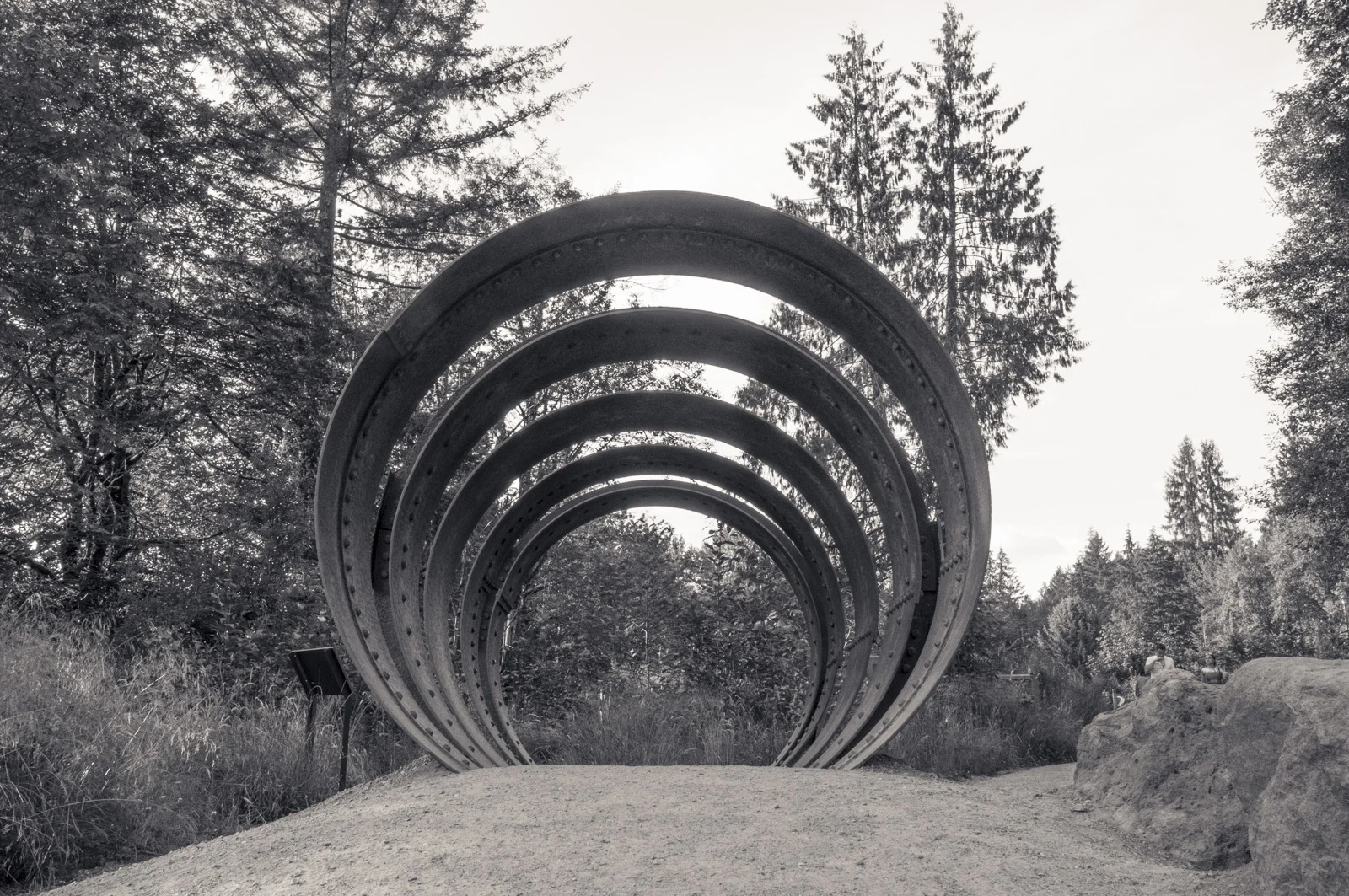 Salvaged Penstocks, Snoqualmie Falls, Snoqualmie, Washington 2016