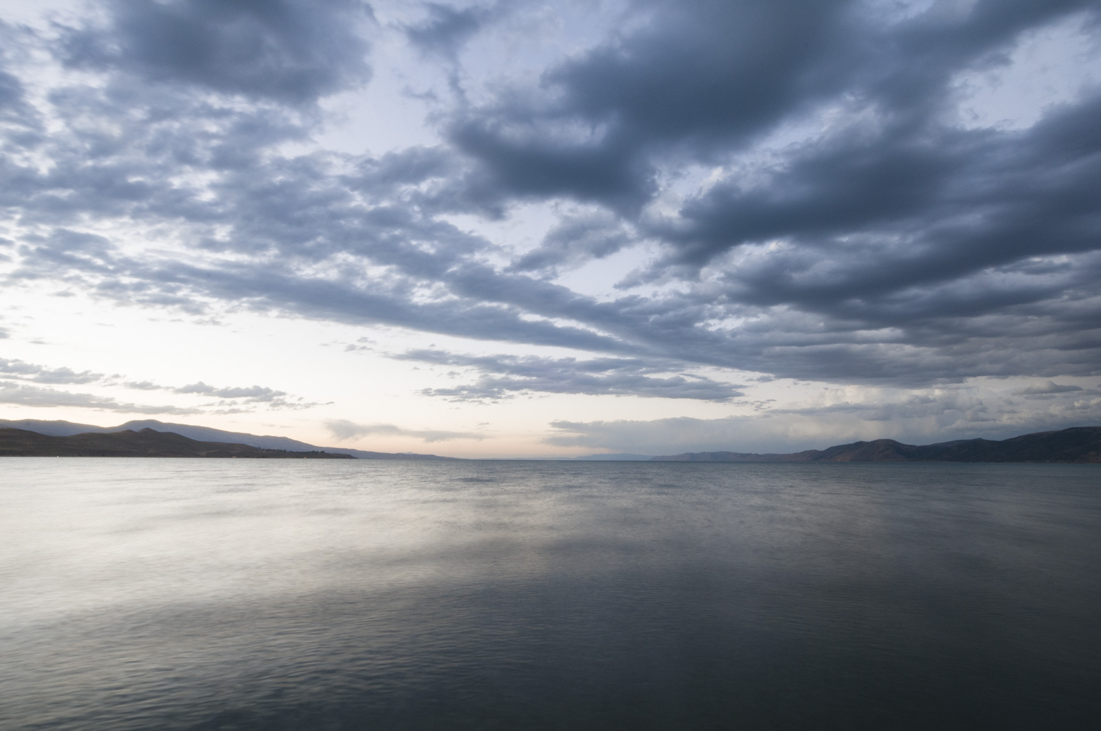 Sunset After A Clearing Storm, Bear Lake, Utah 2016