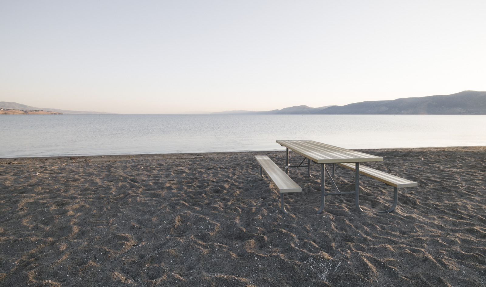 Picnic Bench, Bear Lake, Utah 2016