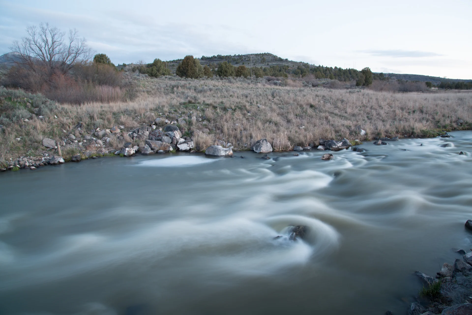 Former Cove Dam Site on the Bear River, Utah 2017
