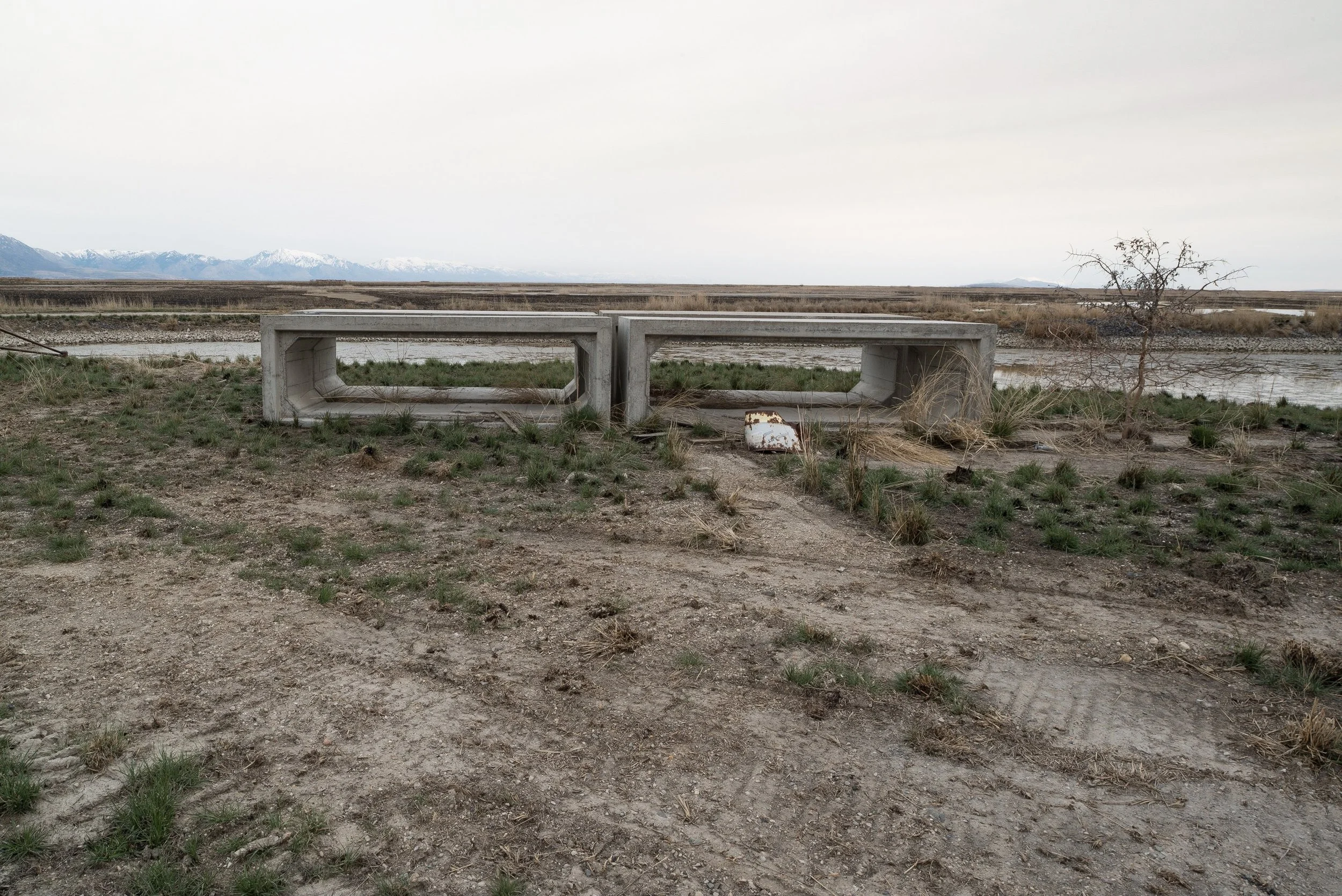 Cement Forms, Bear River Migratory Bird Refuge, Utah 2018