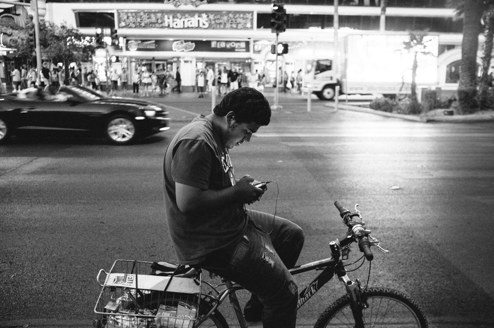 Before his shift.