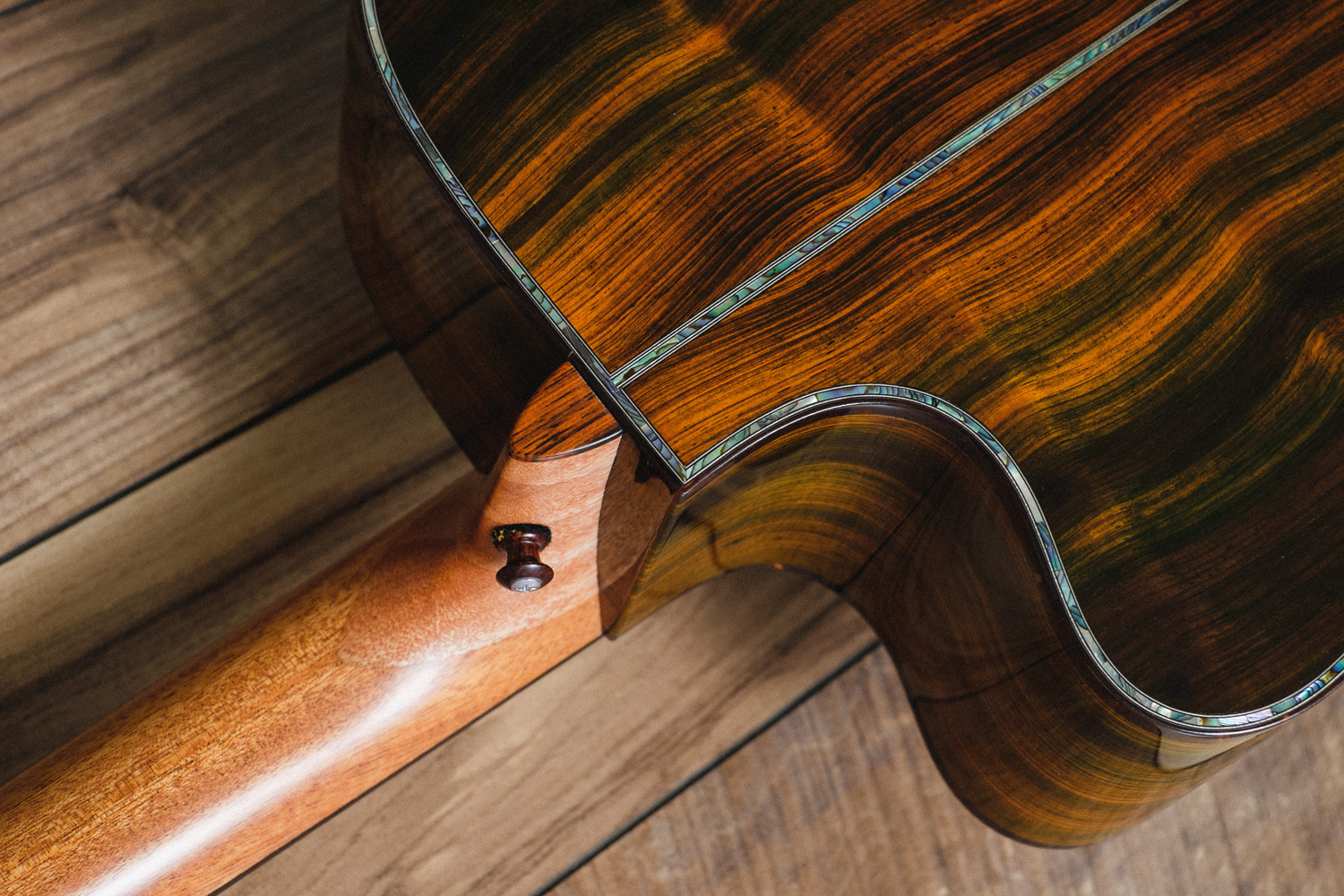   Above: Dreadnought Elite Series &nbsp;Adirondack Spruce/Brazilian Rosewood Back and Sides w/&nbsp;  upgraded Paua Abalone Back inlay  