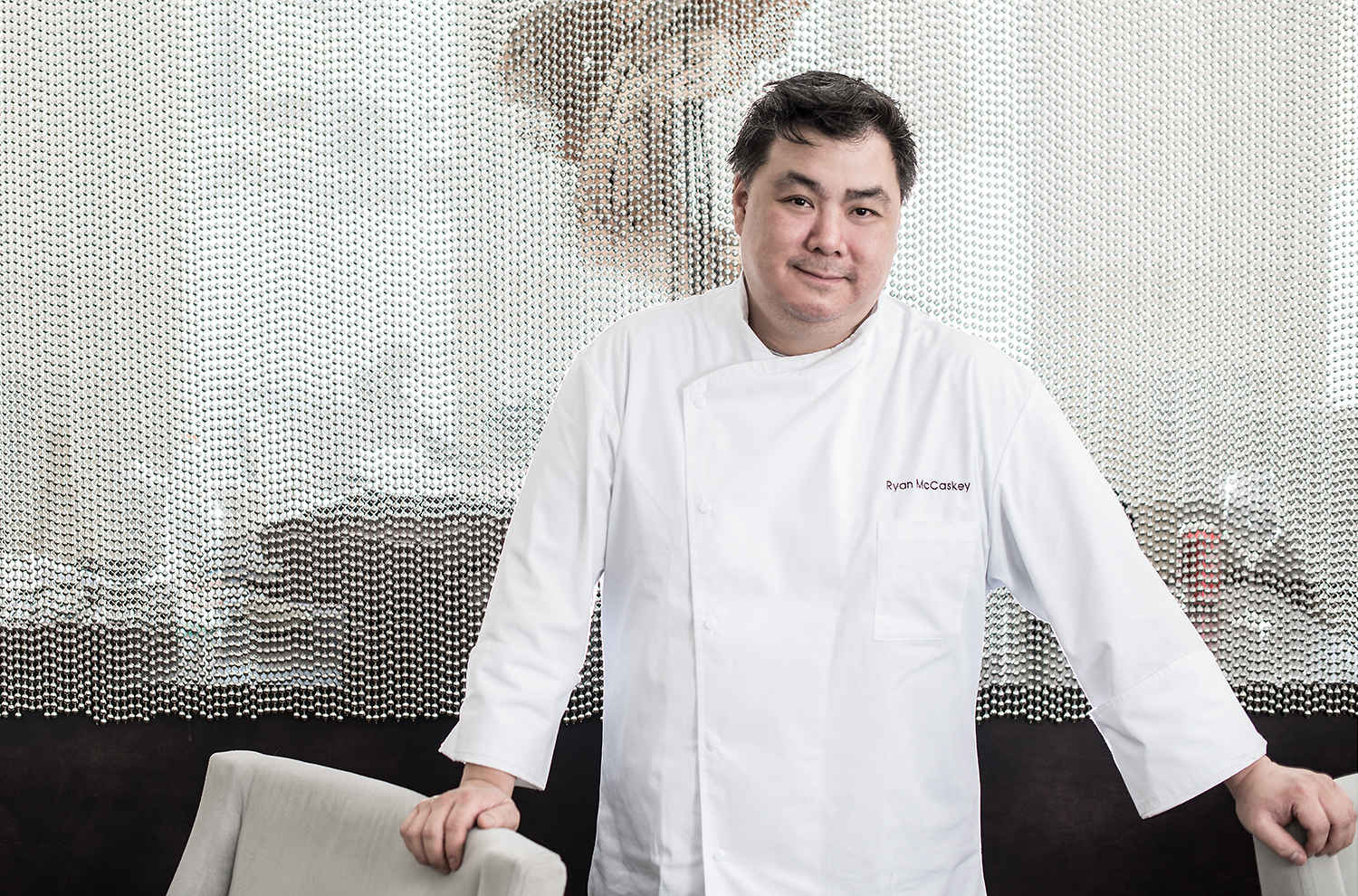 Chef Ryan McCaskey at Acadia, his award winning Chicago restaurant. photo: Anthony Tahlier