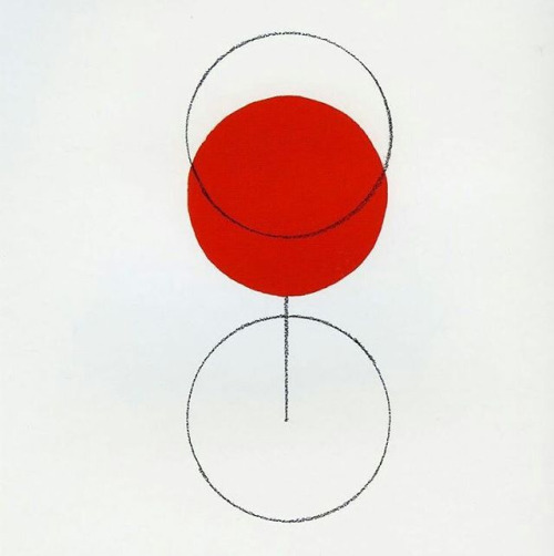 Glass of Beaujolais | Alan Fletcher, 1994 (personal work)