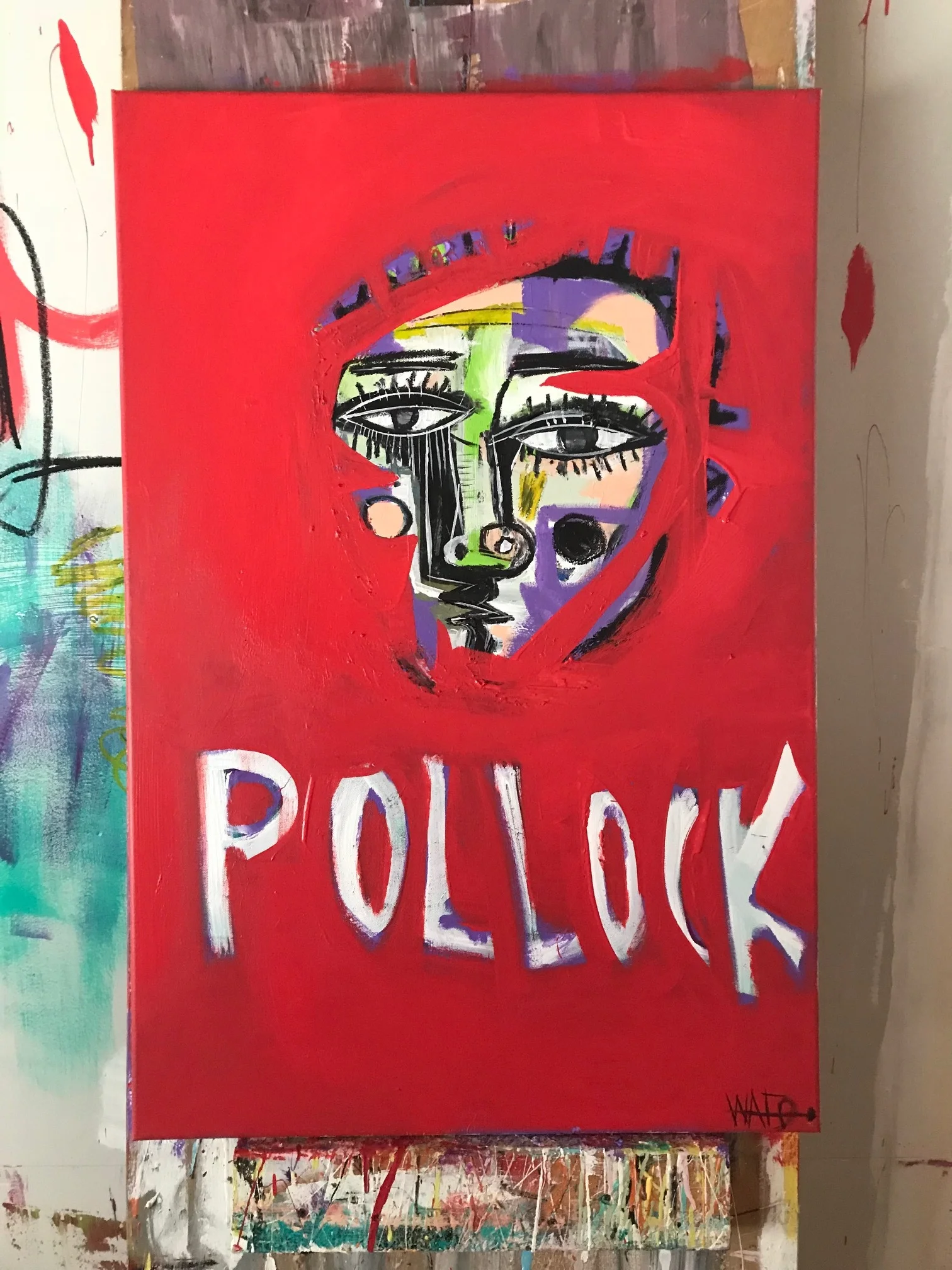  JACKSON POLLOCK. SOLD 