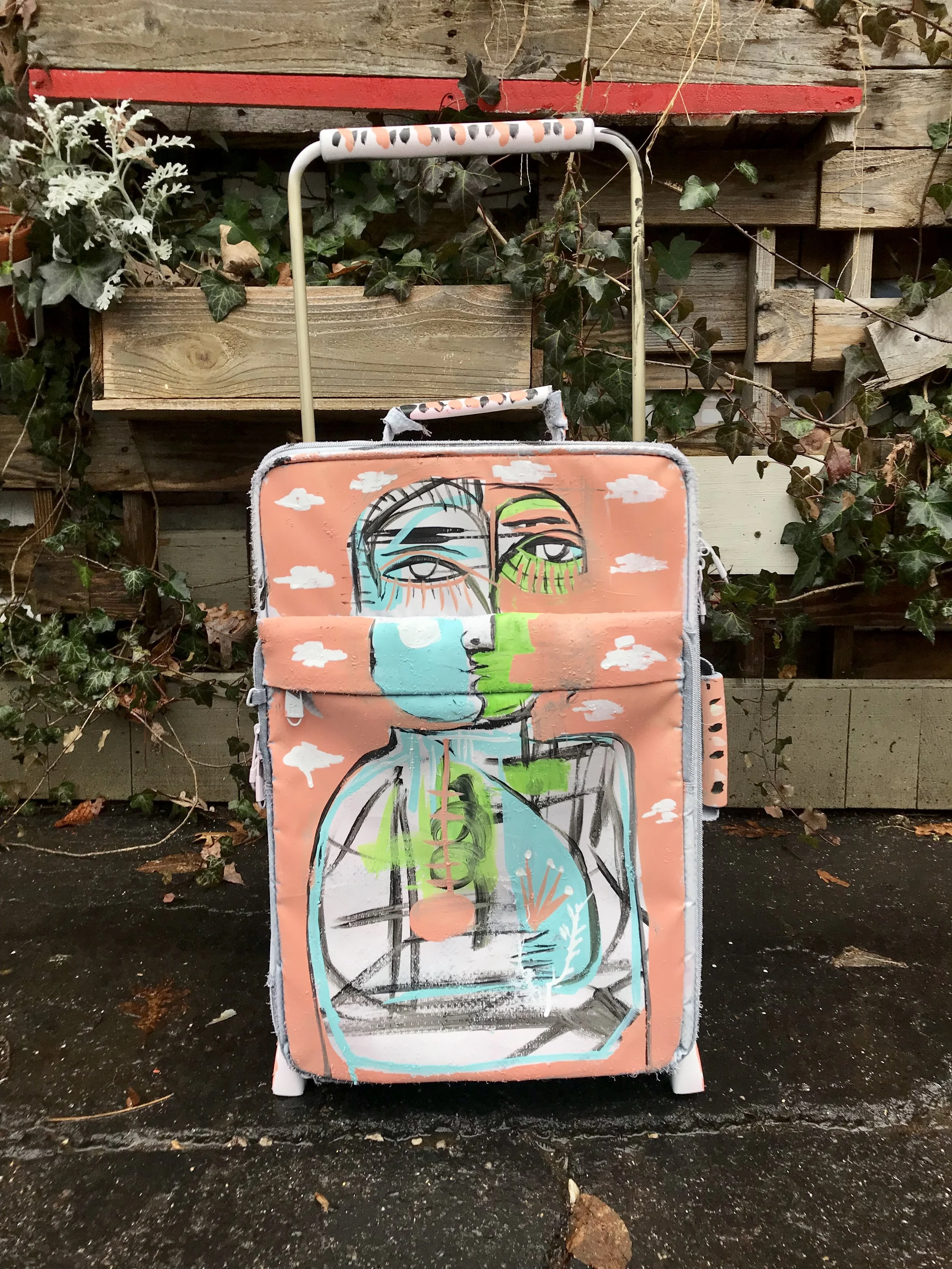  Saint Christopher , suitcase . SOLD 