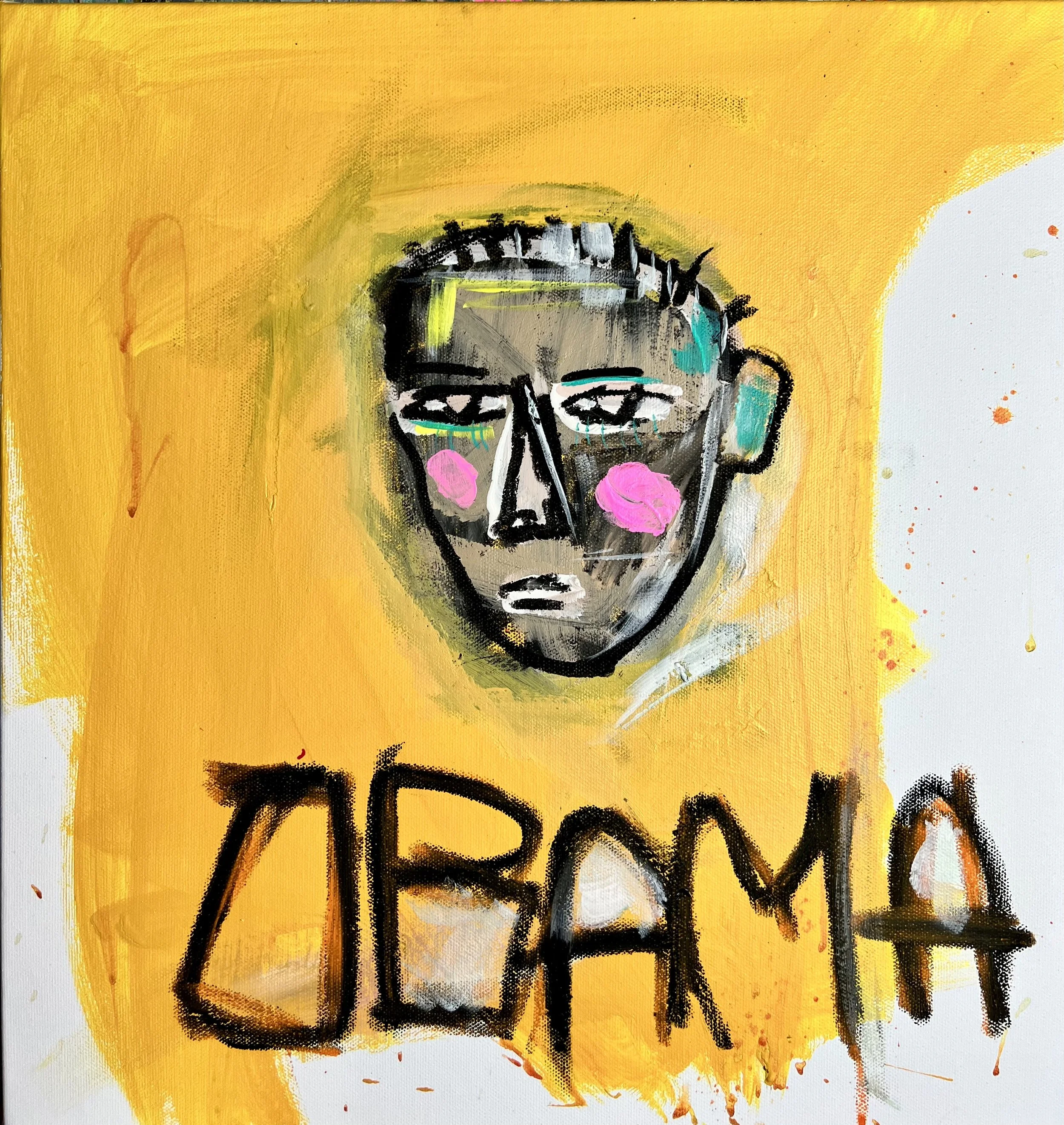 #Obama yellow