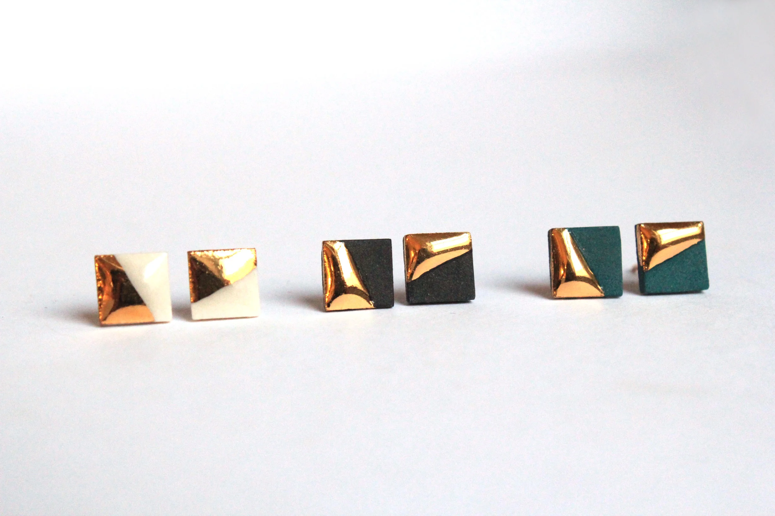 Melted Goldie Stud