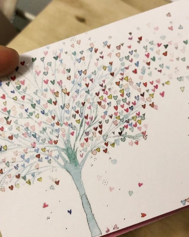 Just received this lovely card in the mail ❤️ so happy and grateful ☀️