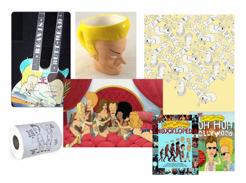 CP / CD / Beavis + Butthead / Marketing and Consumer Products imagery