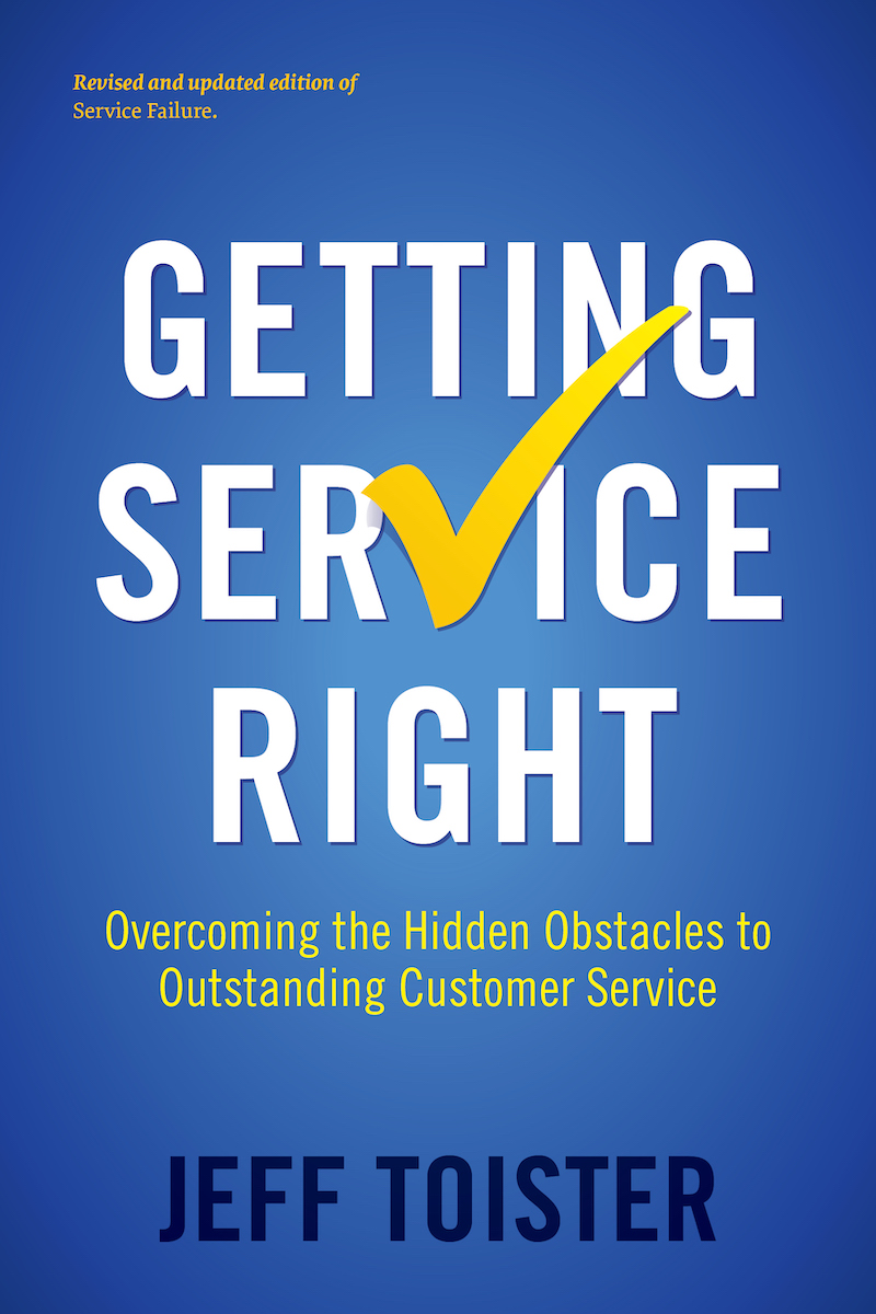 Cover image of Getting Service Right book.