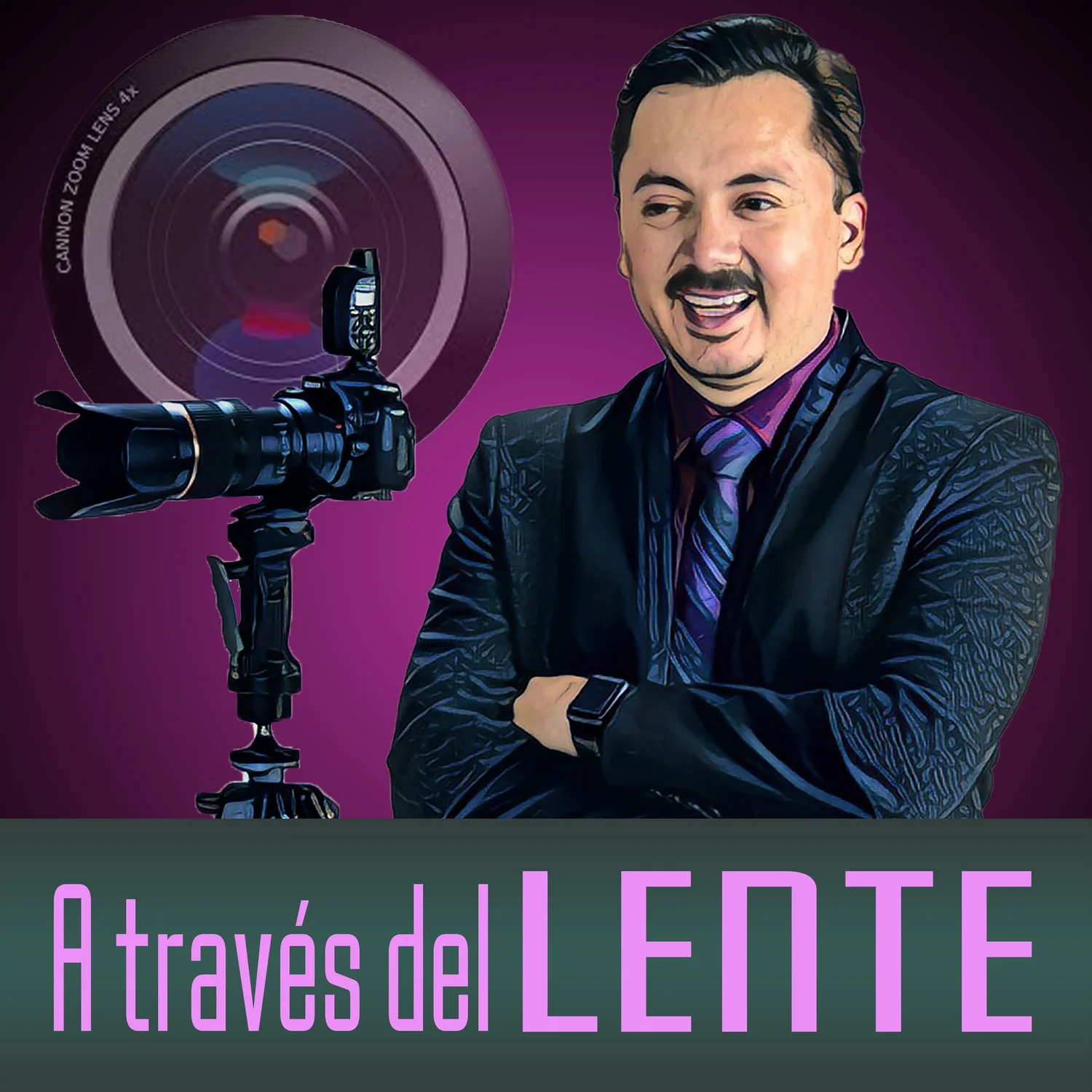 A través del lente podcast artwork