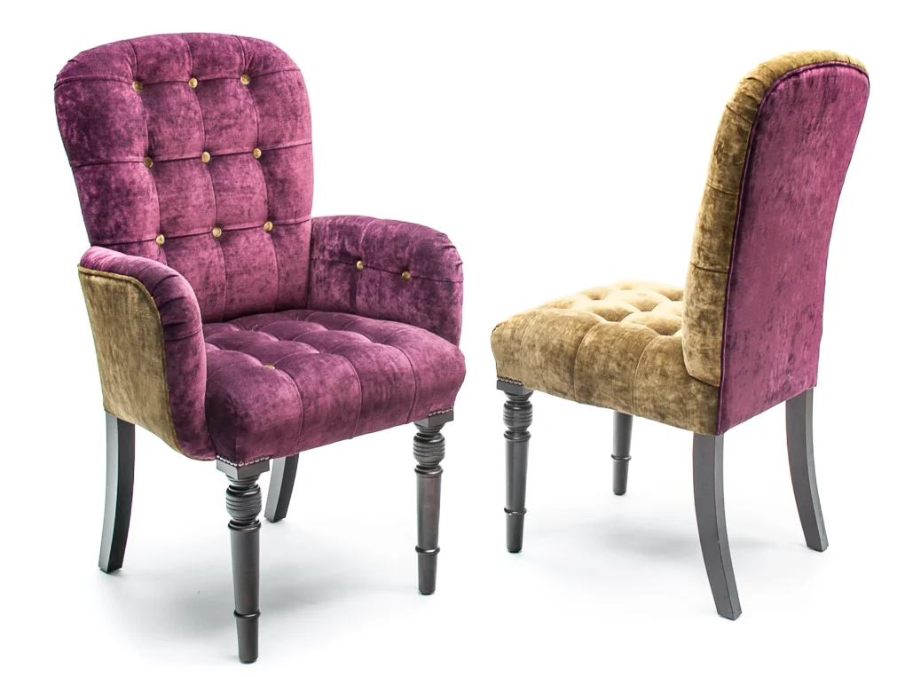 Harrington Dining chair and Carver